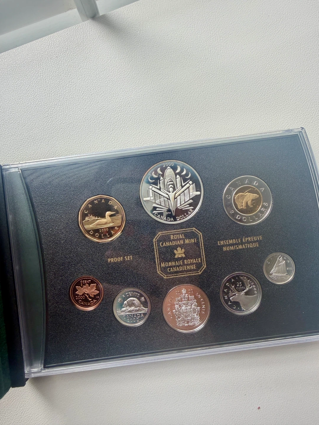 2000 Royal Canadian Mint Silver Proof Set - photo 3
