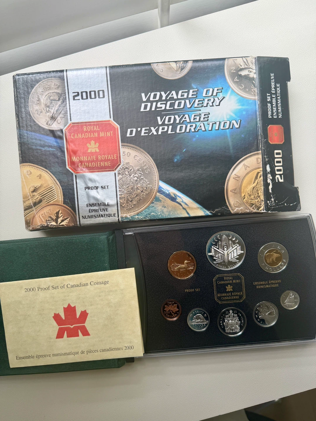 2000 Royal Canadian Mint Silver Proof Set