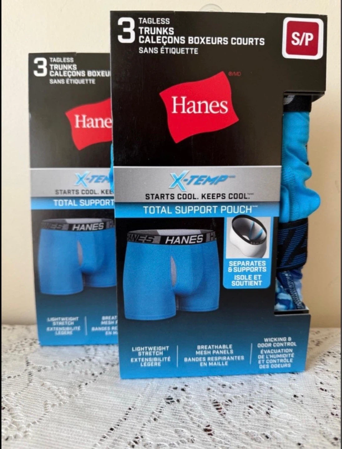 Hanes Men’s Trunk Sets $5.00/ box! (Small) NEW!