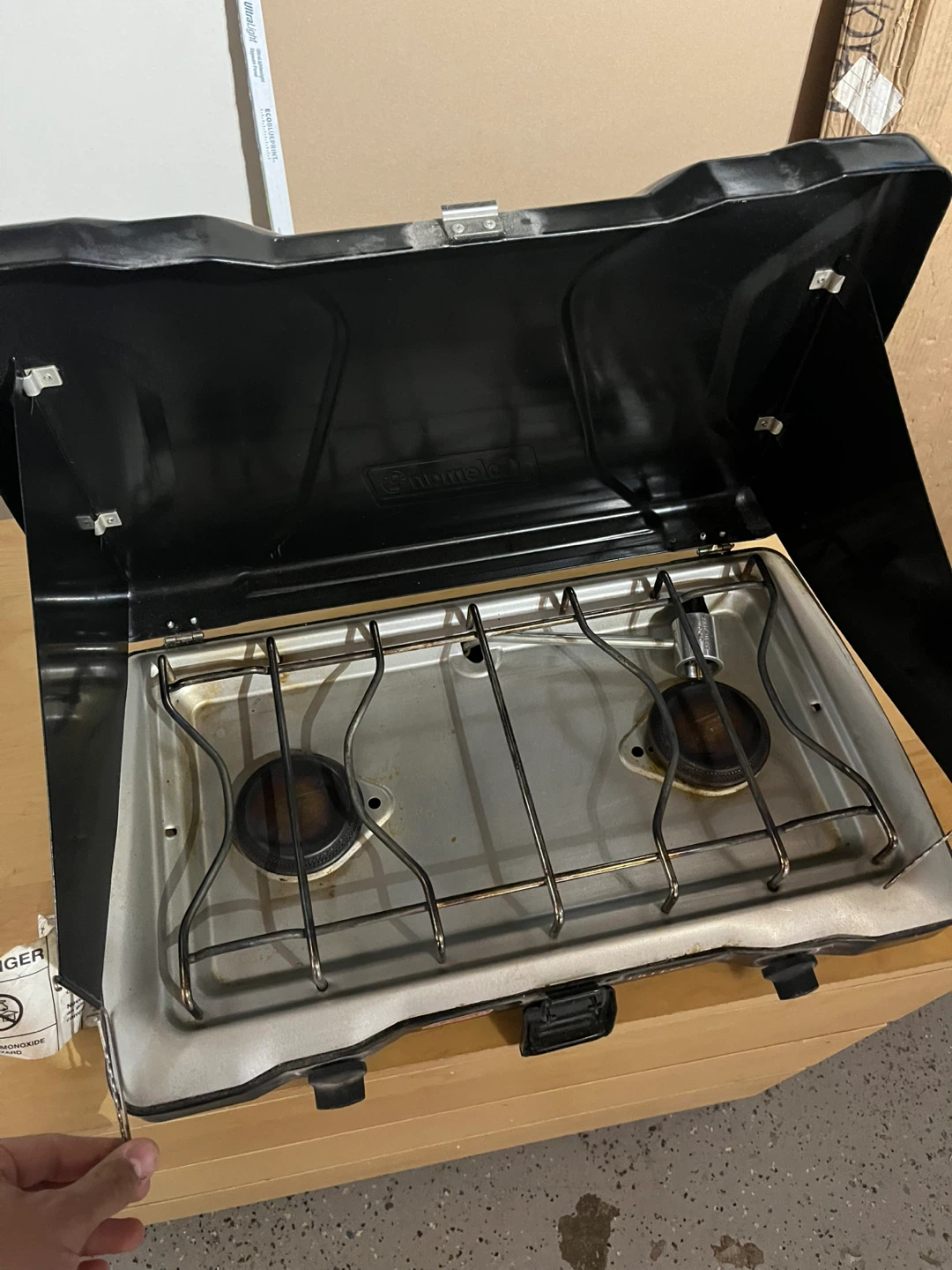 Coleman Triton Two-Burner Propane Camp Stove