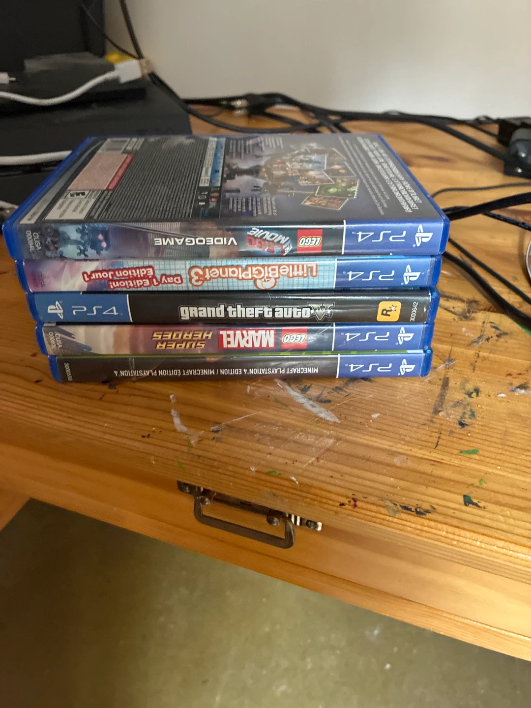 PlayStation 4 Games: LEGO Movie, GTA, Minecraft, LBP3