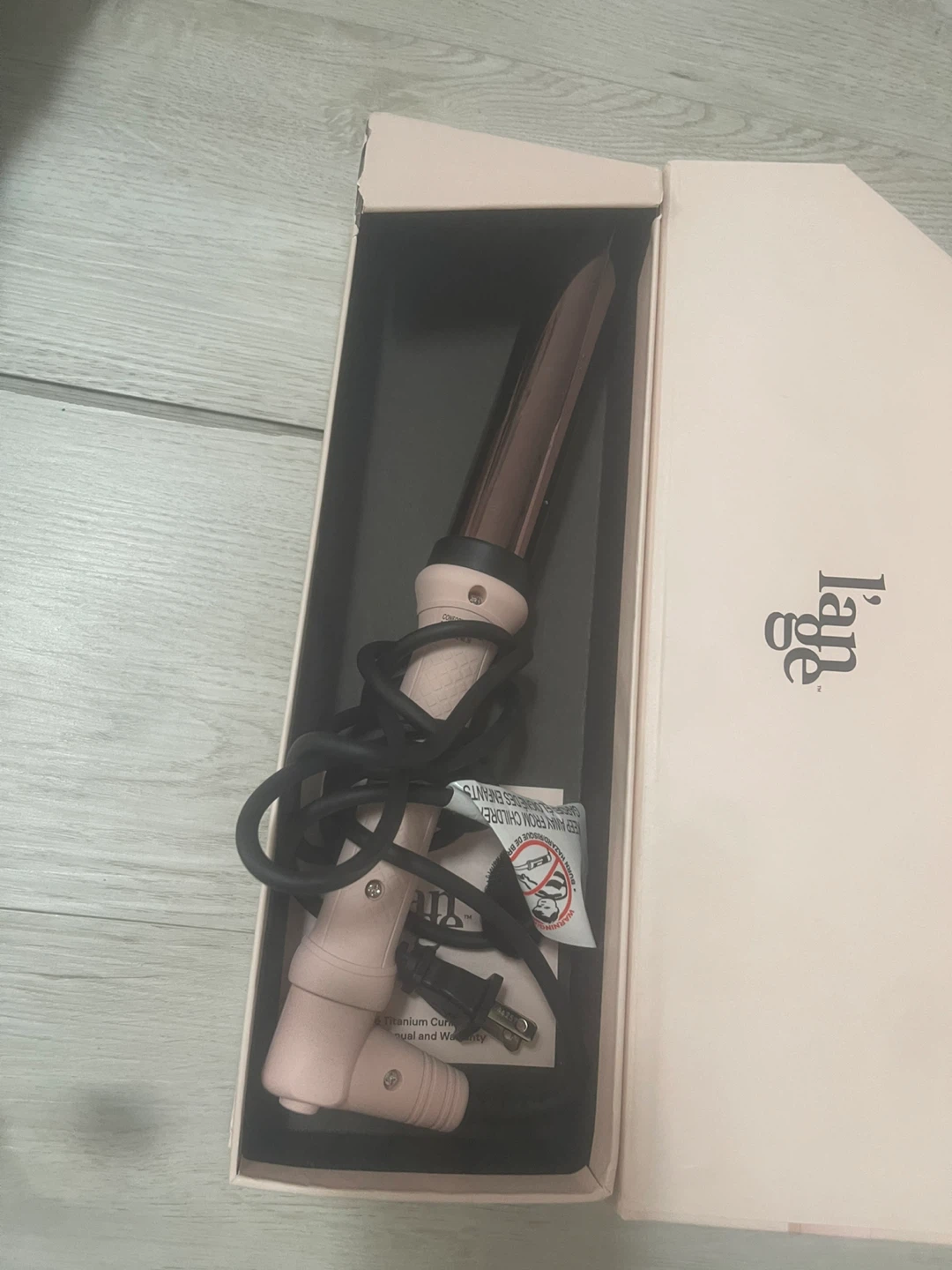 L'ange Ondulé Titanium Curling Wand - photo 4