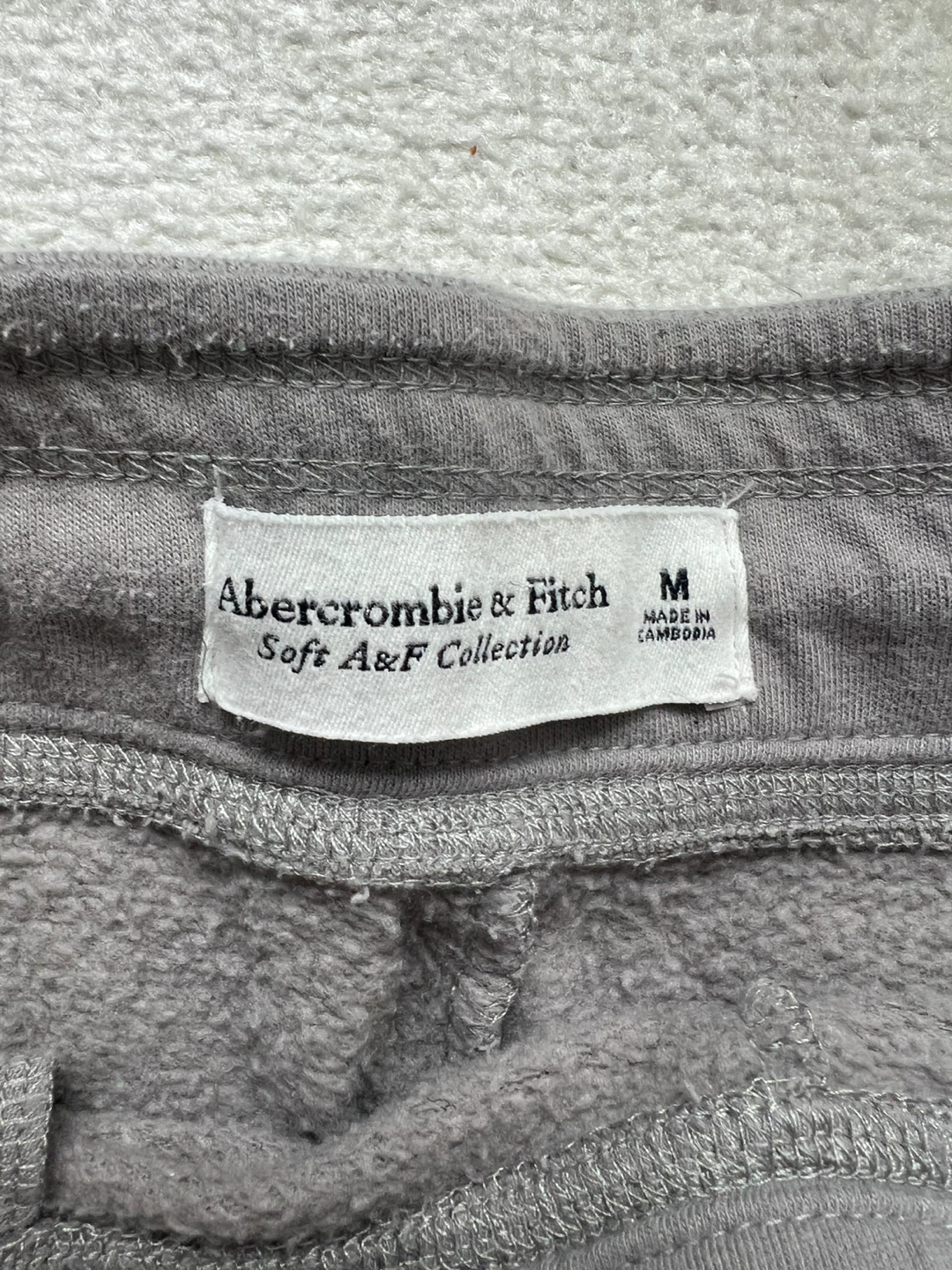 Abercrombie & Fitch Soft Collection Sweatpants - Grey - Size M - photo 2
