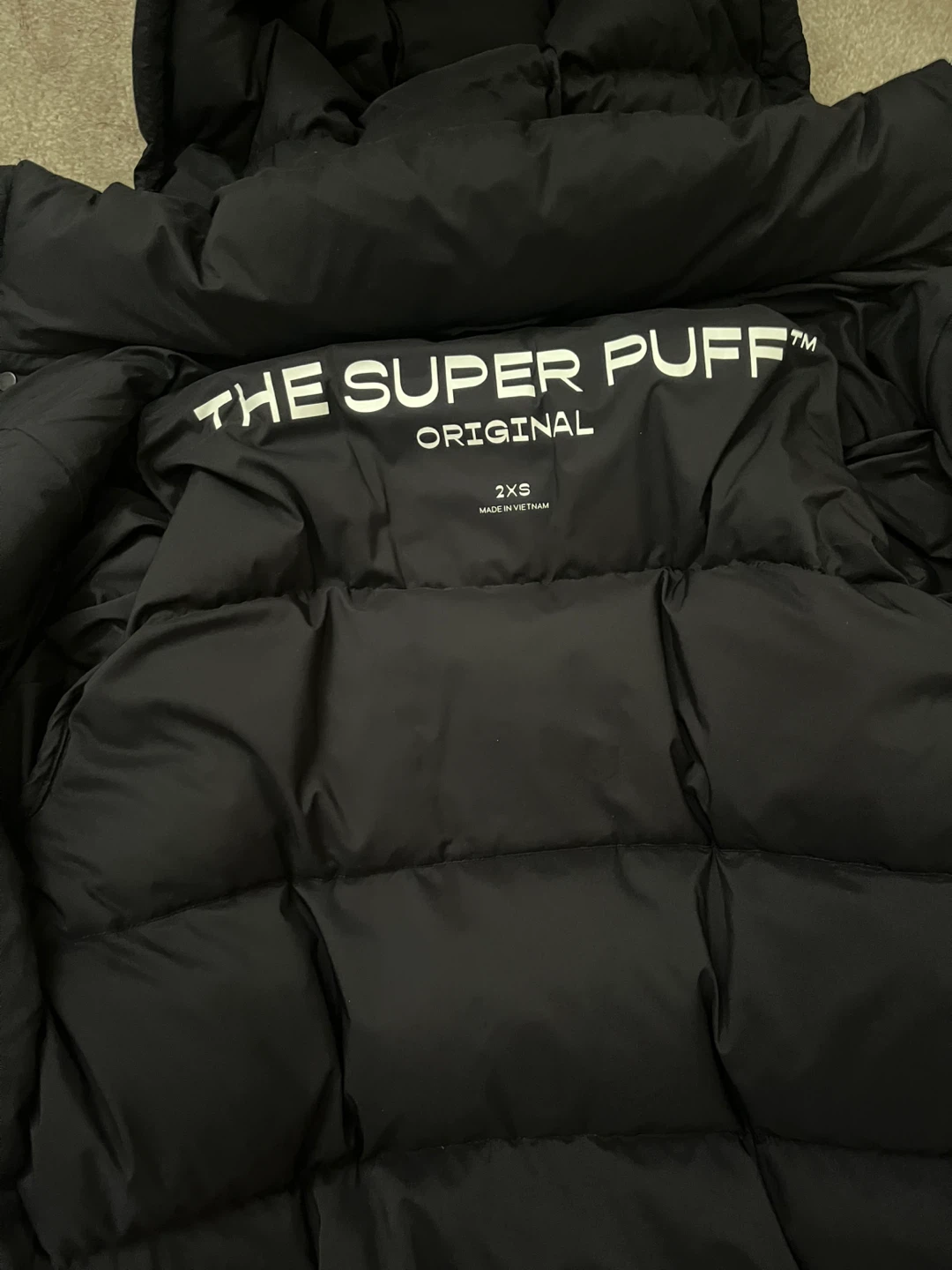 Black Super Puff