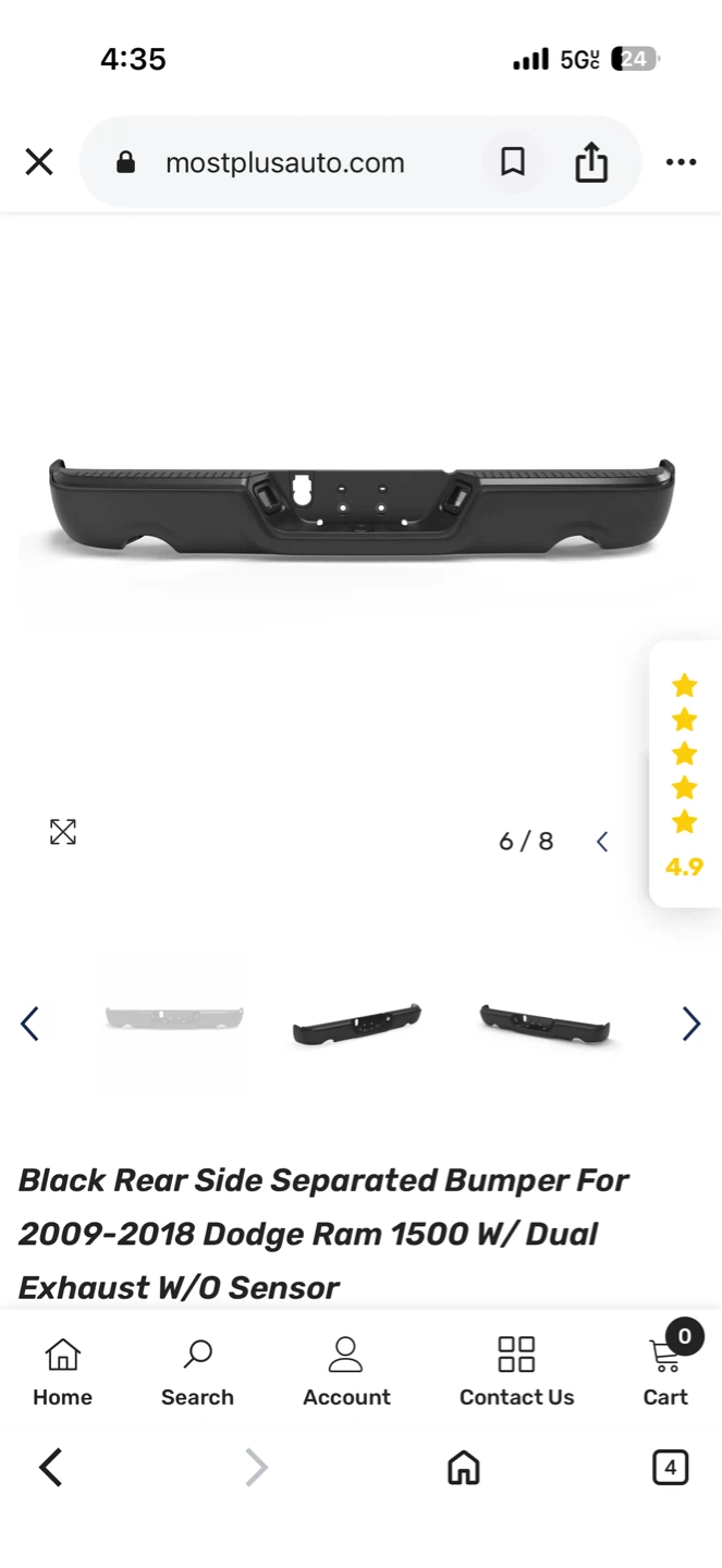 Bumper for Ram truck - photo 4