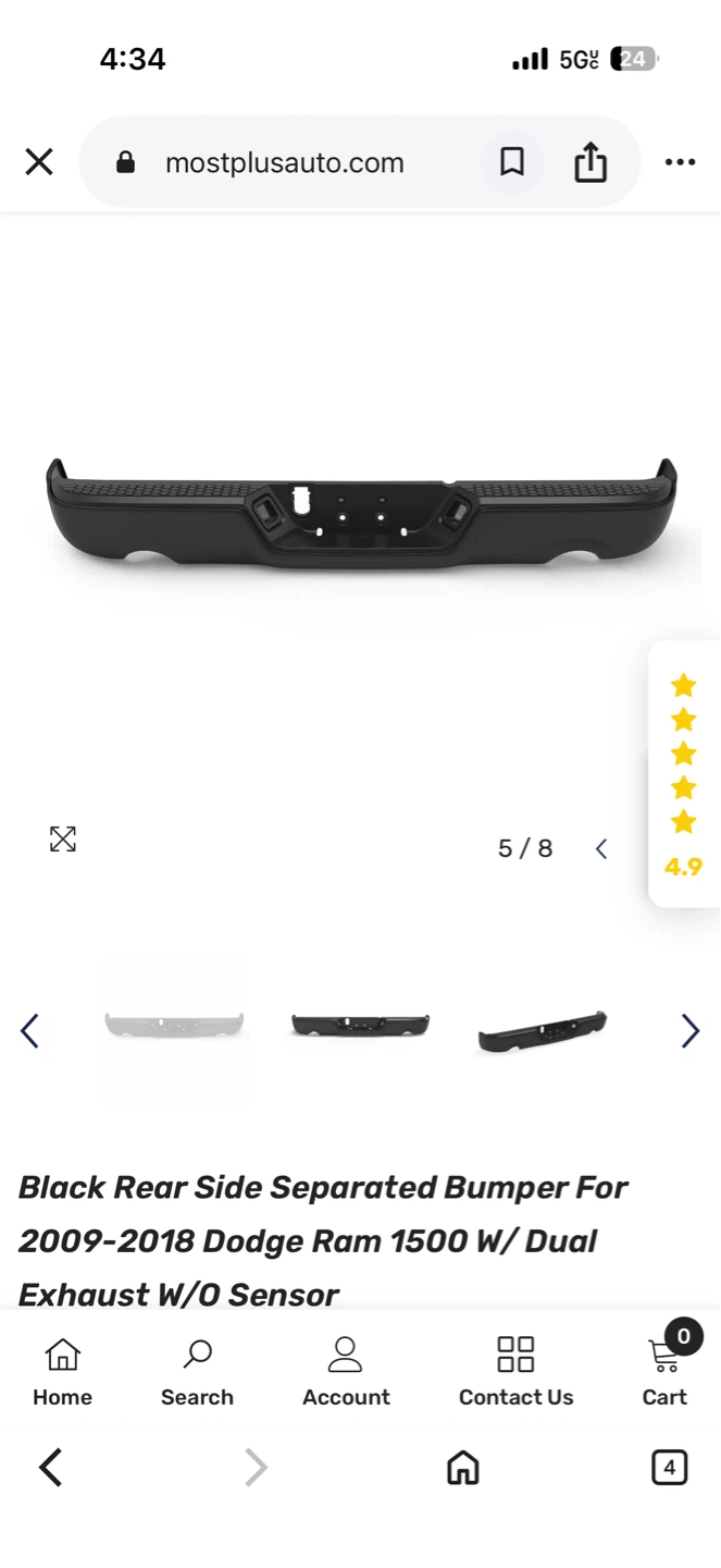 Bumper for Ram truck - photo 2