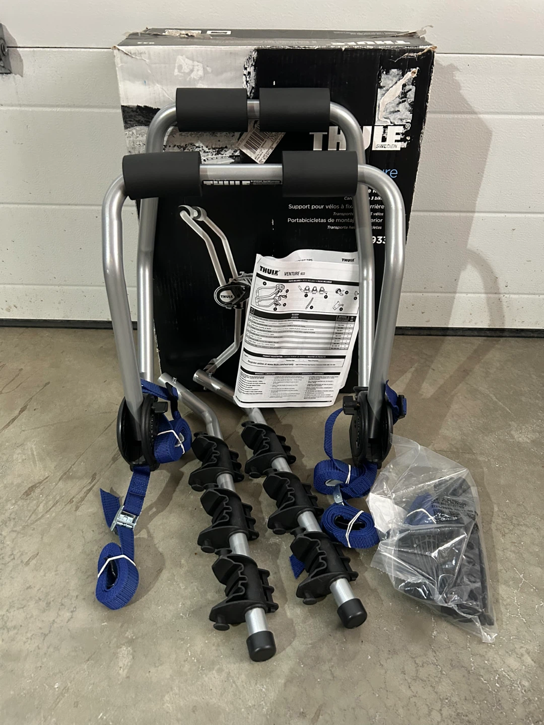 New Thule 3 Bike Venture Bike Rack - photo 3