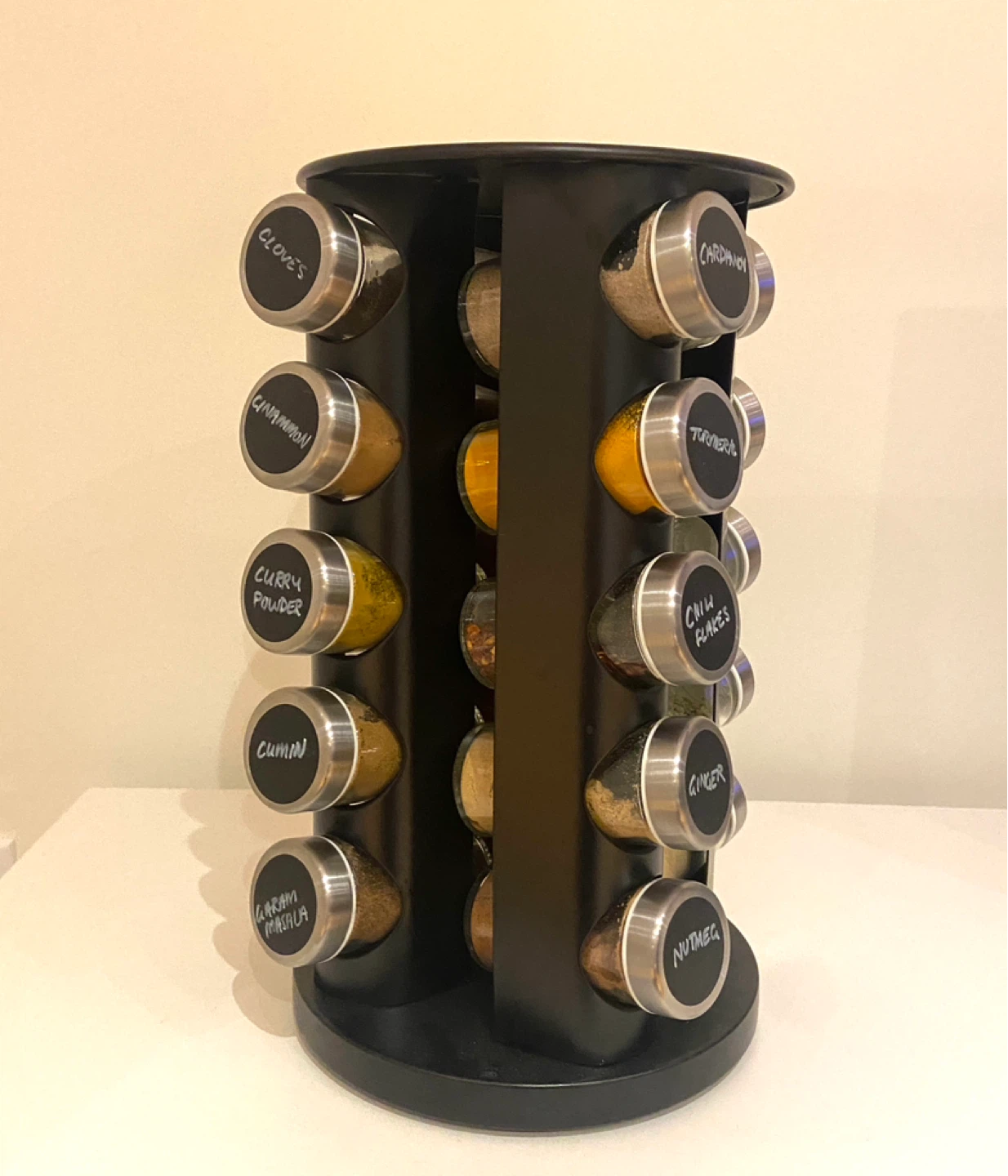 20 Jar Spinning Spice Rack