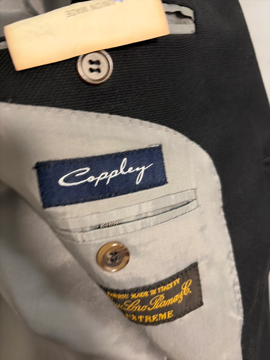 Copley Men's Black Wool Blazer - photo 2