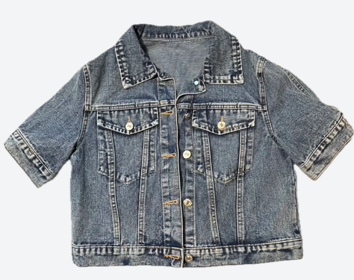 Short Sleeve Denim Jacket