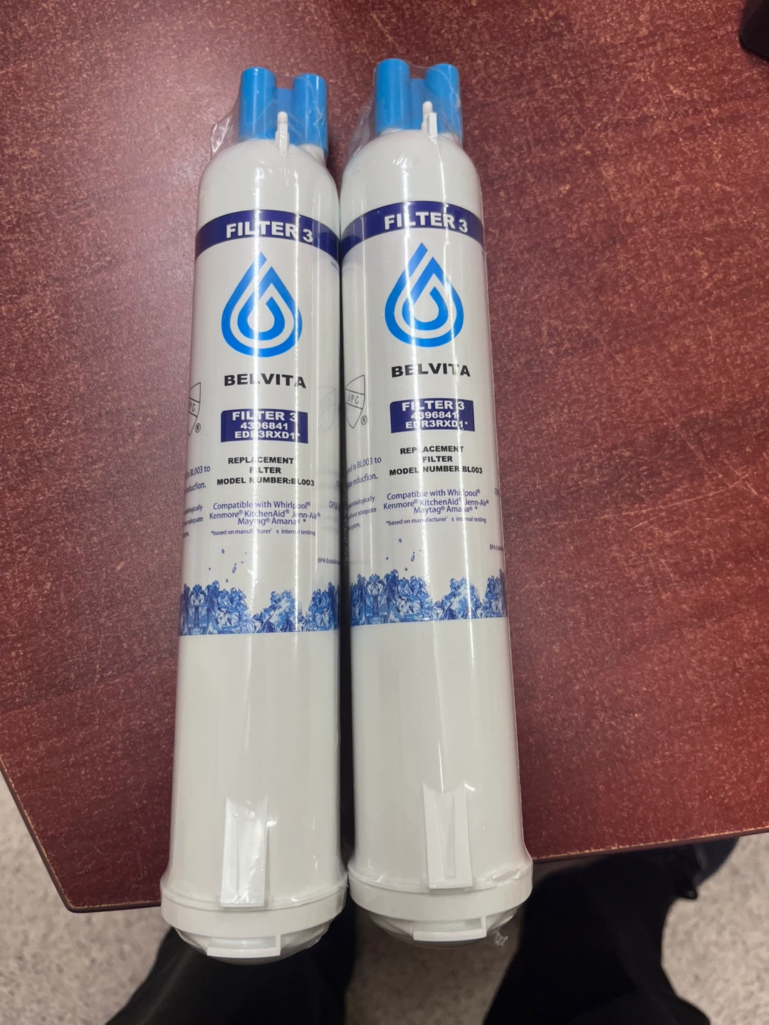 Belvita Filter 3 Water Filters - 2 Pack