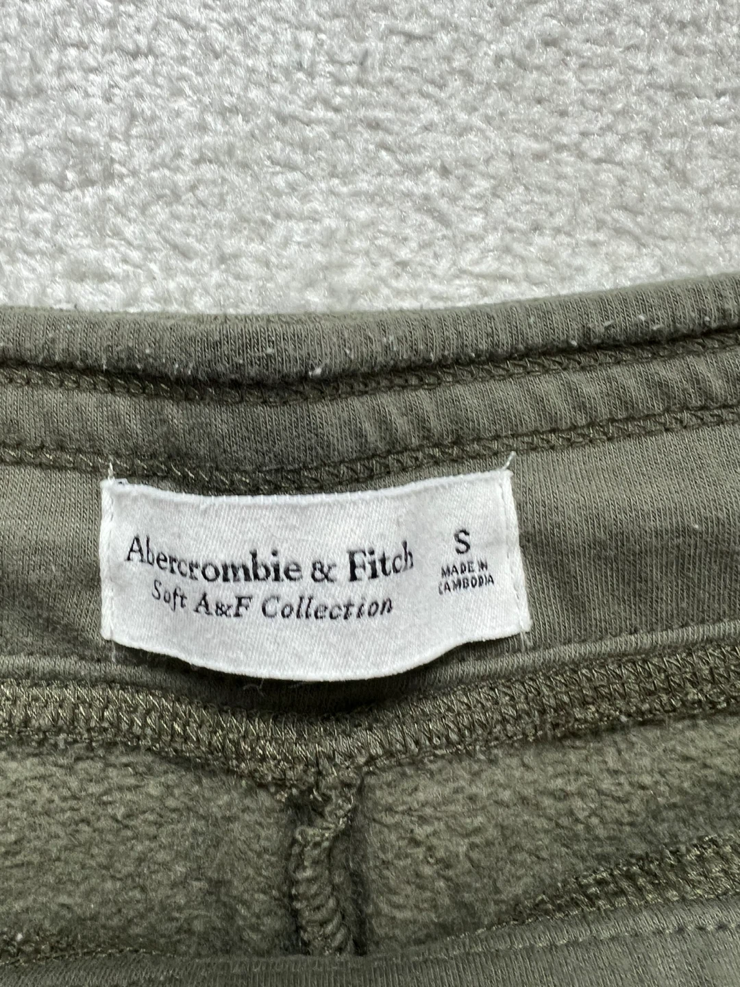 Abercrombie & Fitch Soft A&F Collection Joggers - Green, Size S - photo 2