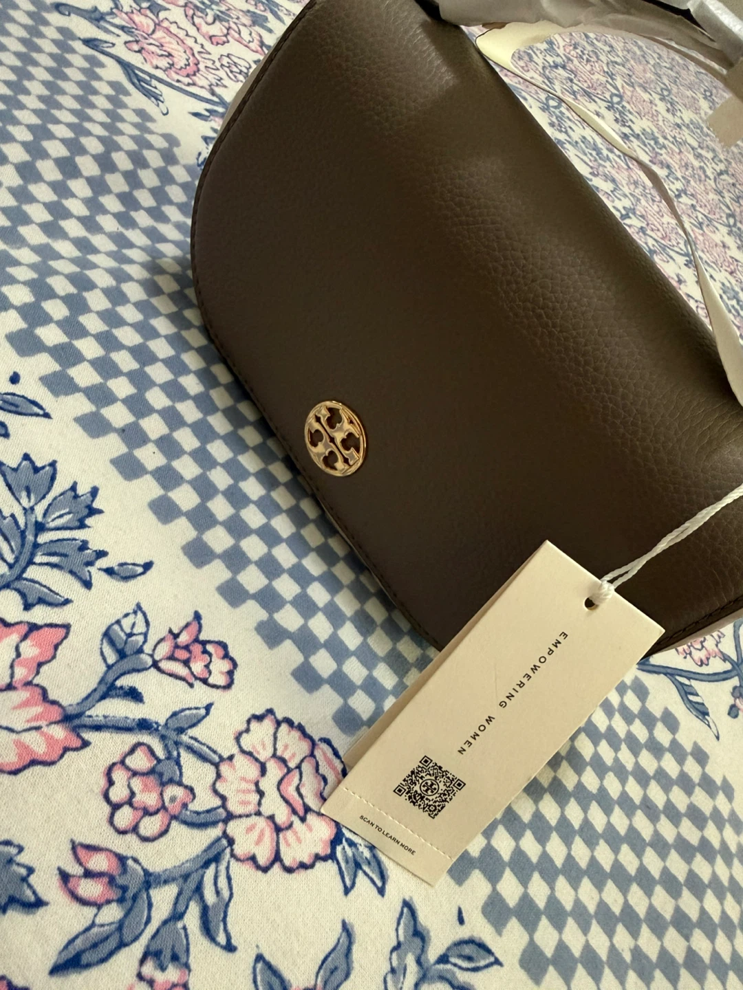 Tory Burch Limited Edition Top Handle Mini Bag - Gray Heron - photo 4