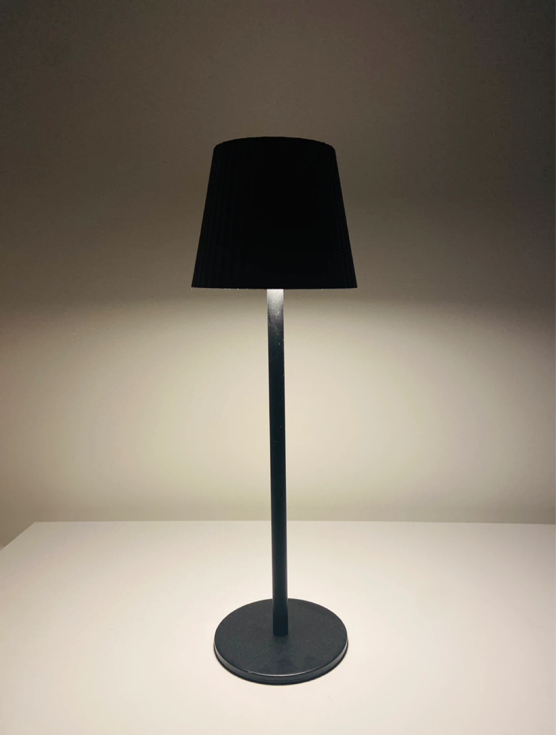 Black Portable LED Table Lamp