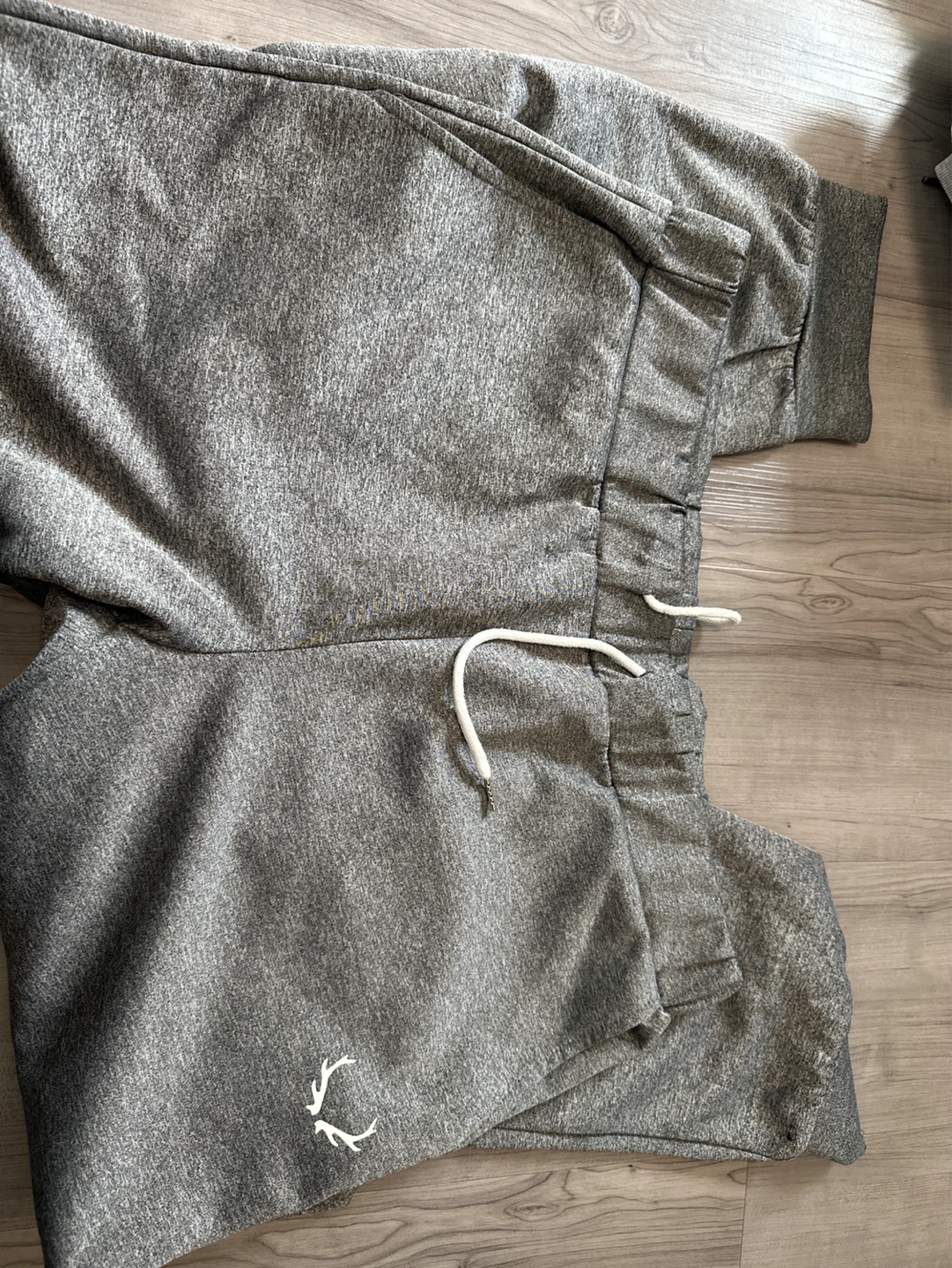 Grey Sweatpants with Antler Logo