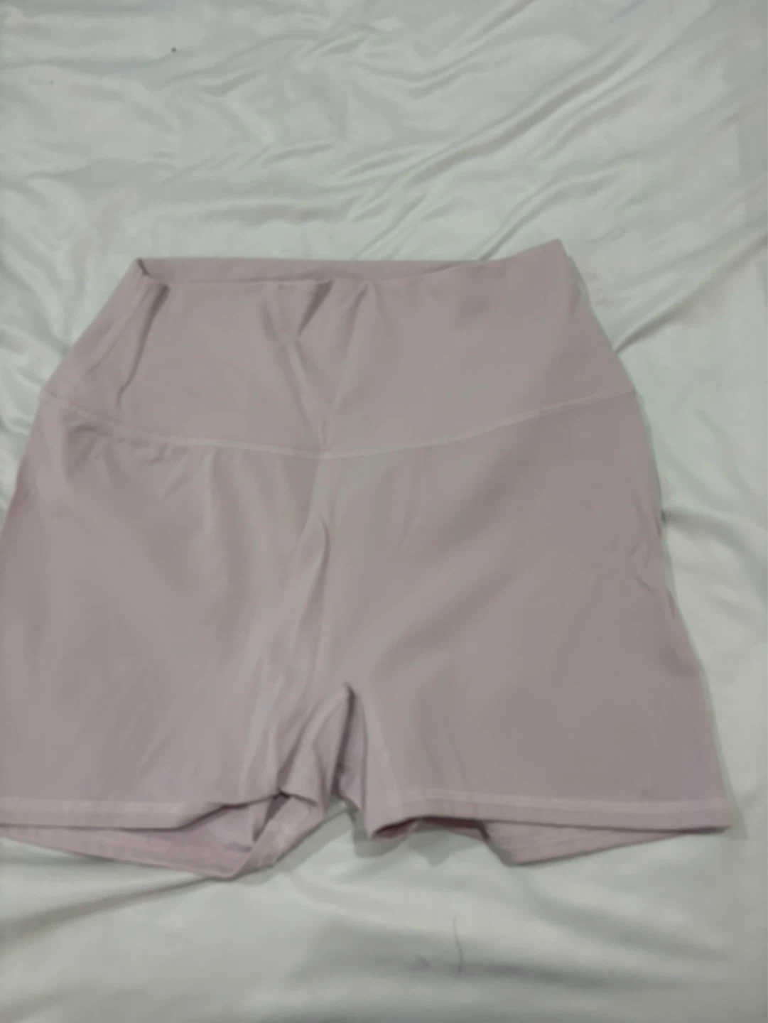 Garage M/M Pink High-Waisted Bike Shorts