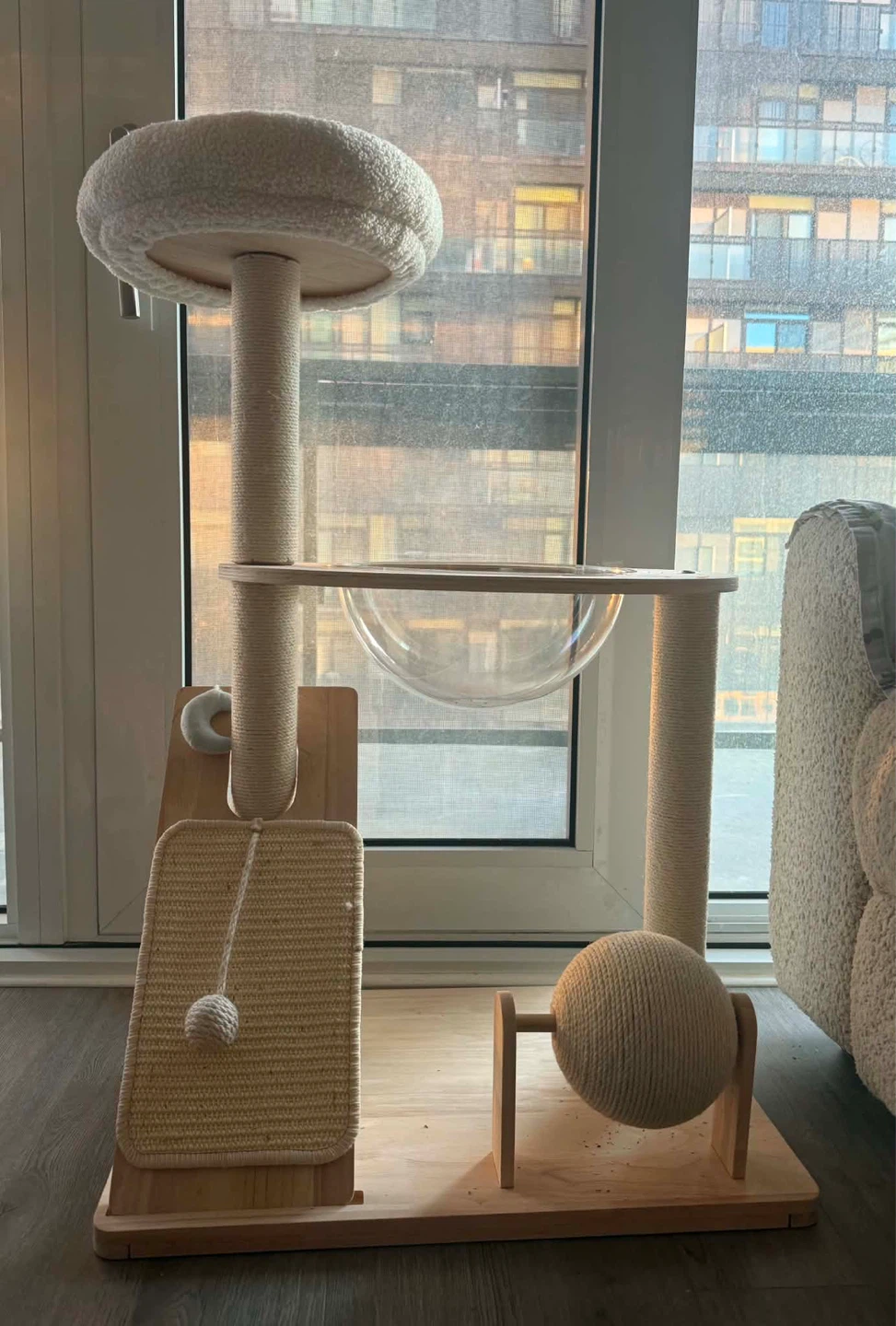 Cat Tree with Condo and Scratching Posts