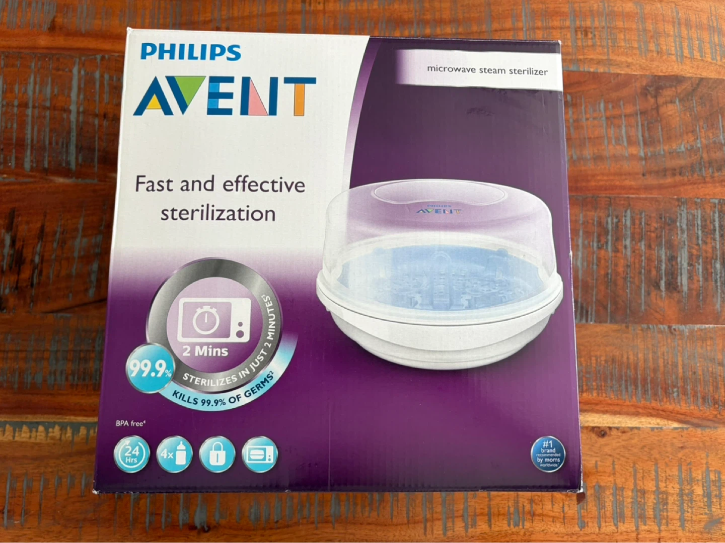 Philips Avent Microwave Bottle Steam Sterilizer