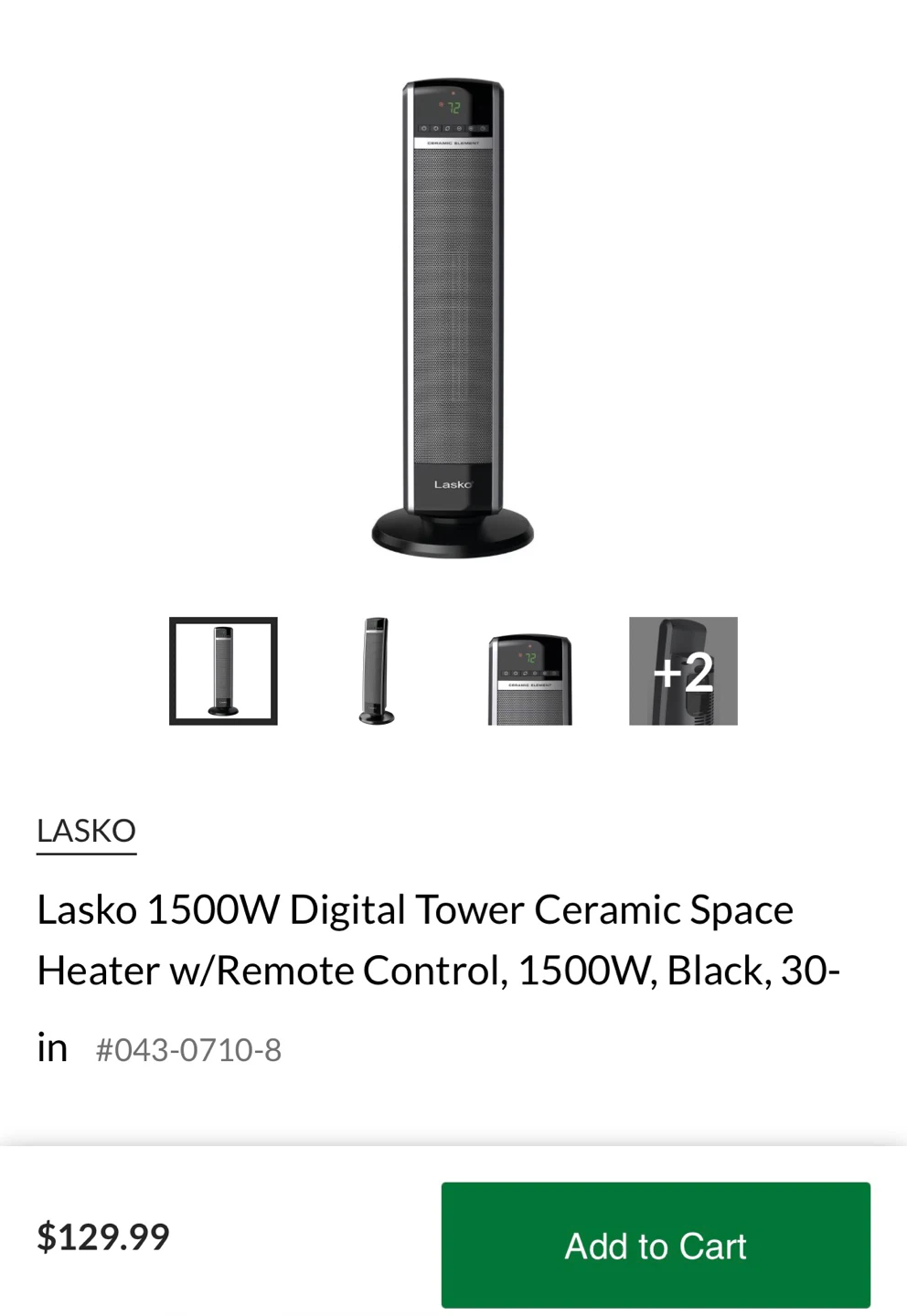 Lasko Heater-NEW - photo 3