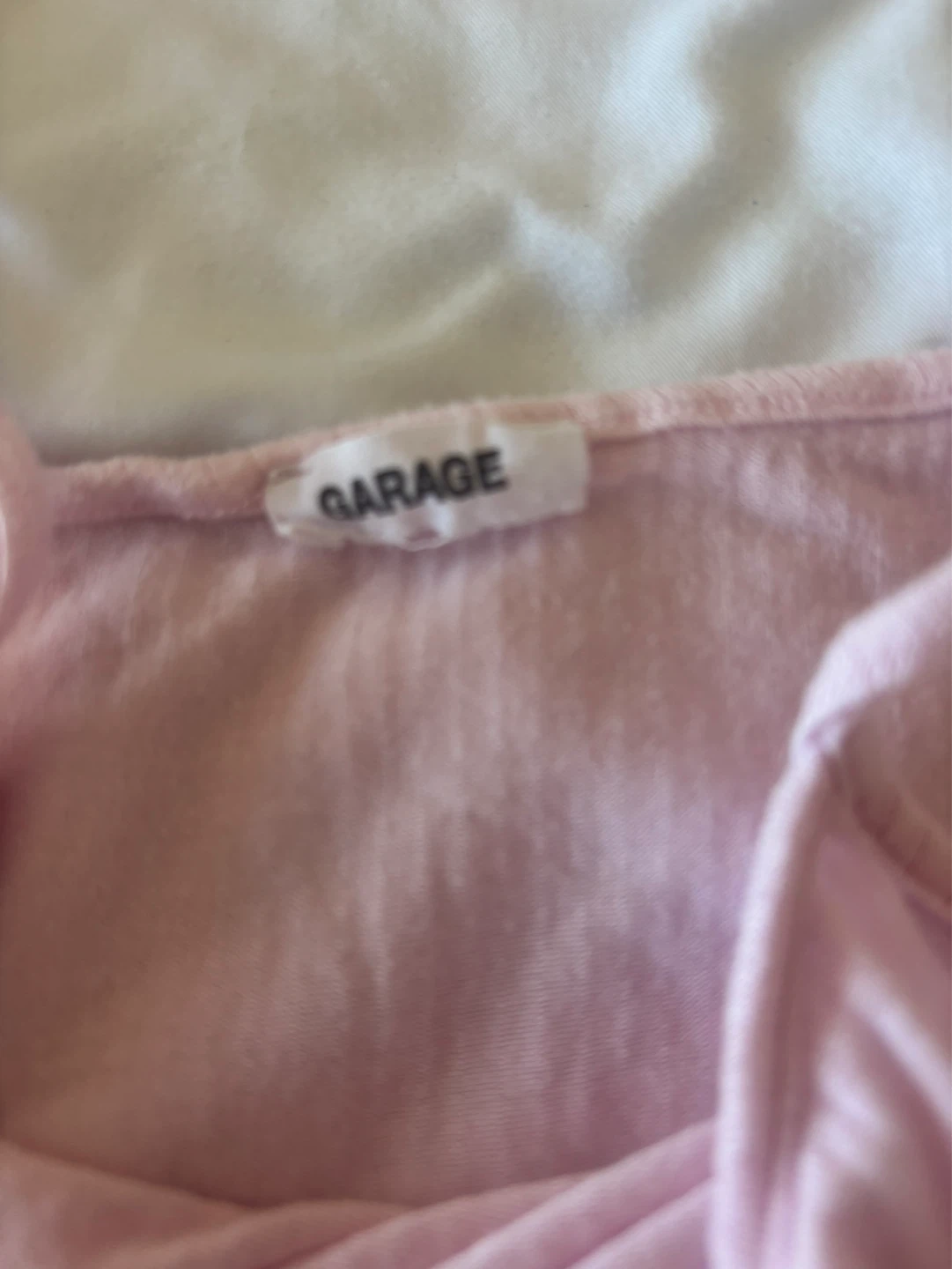 Garage Pink Ribbed Tank Top - photo 2