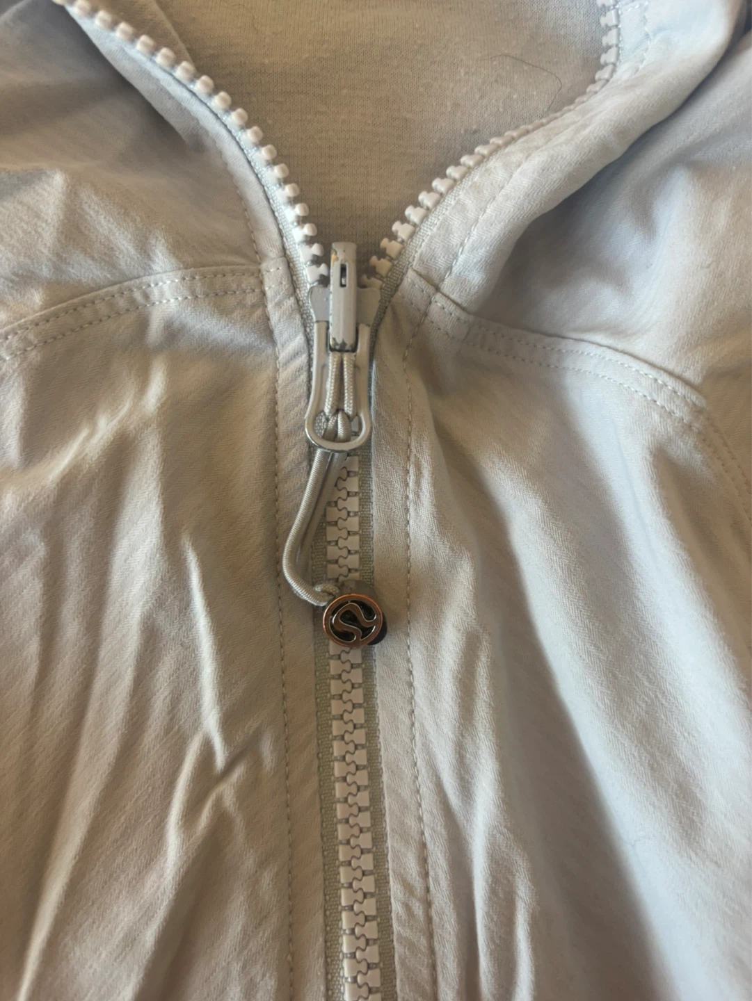 Lululemon Grey Hooded Zip-Up Jacket - photo 2