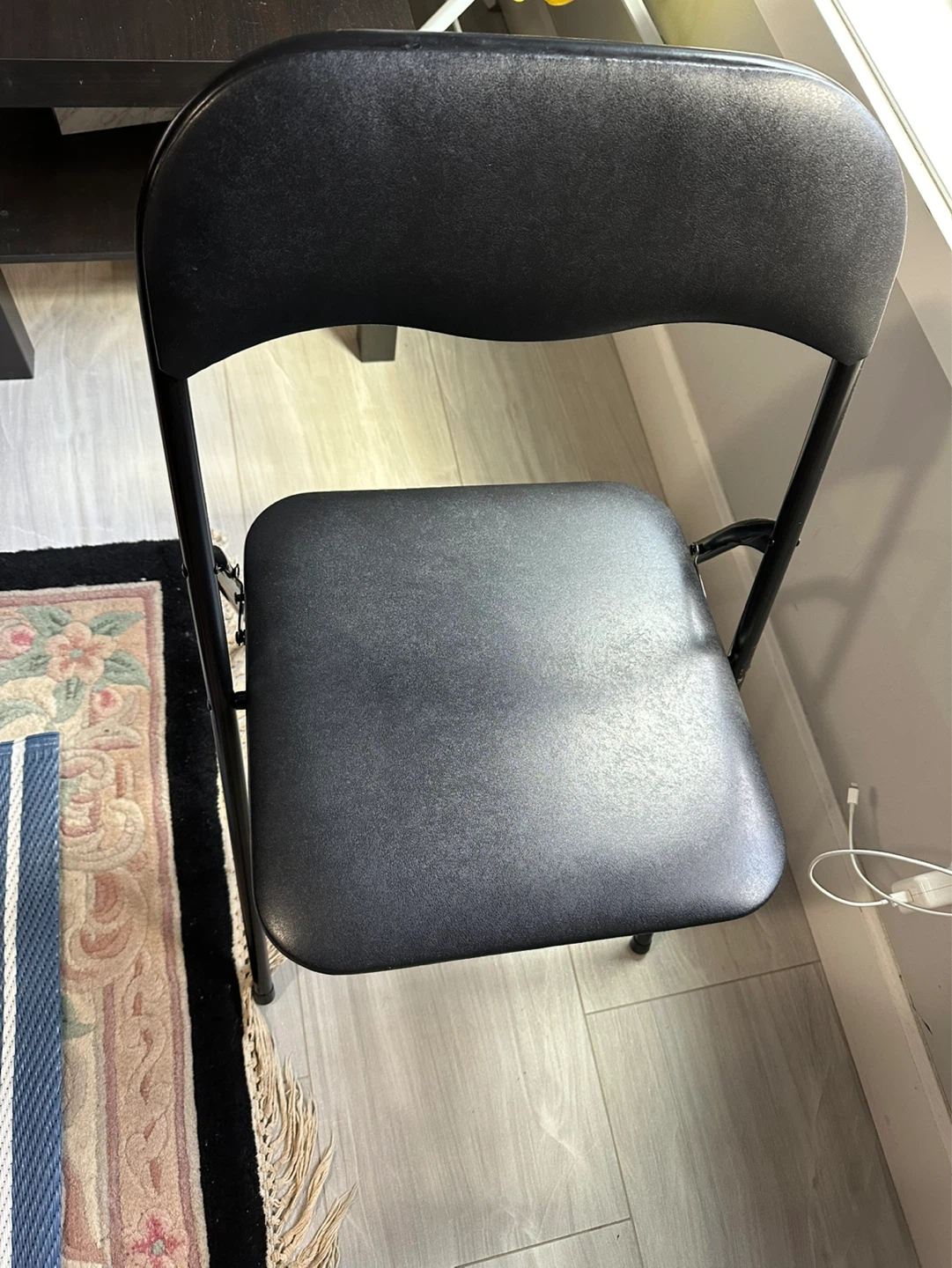 Black Folding Chair