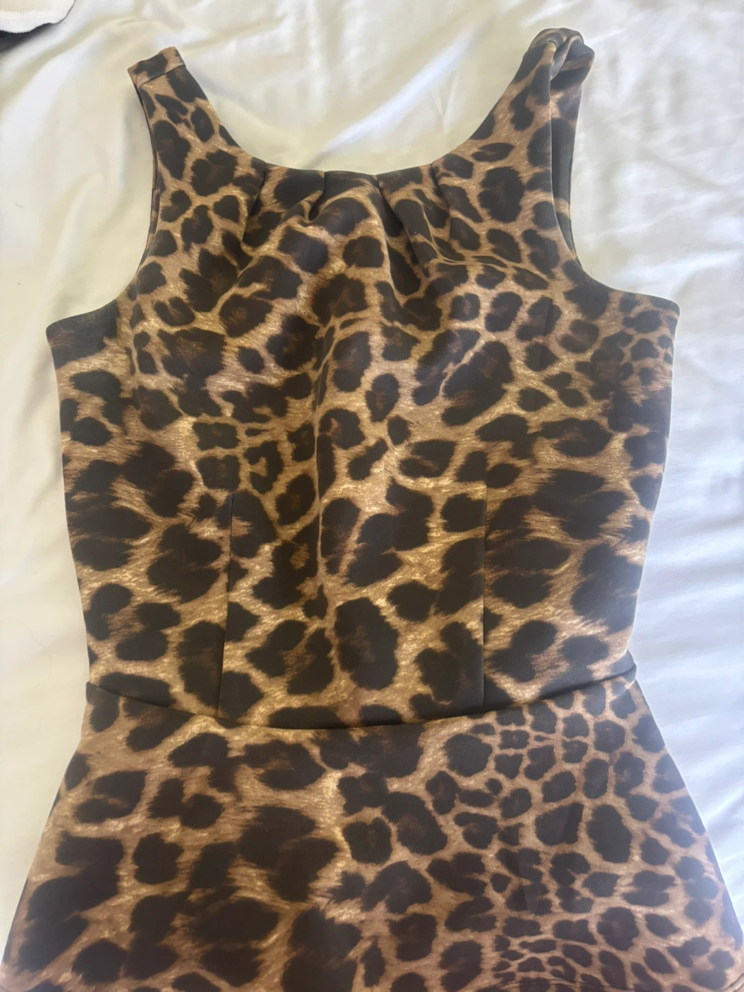 Dynamite Leopard Print Sleeveless Dress - XS - photo 3
