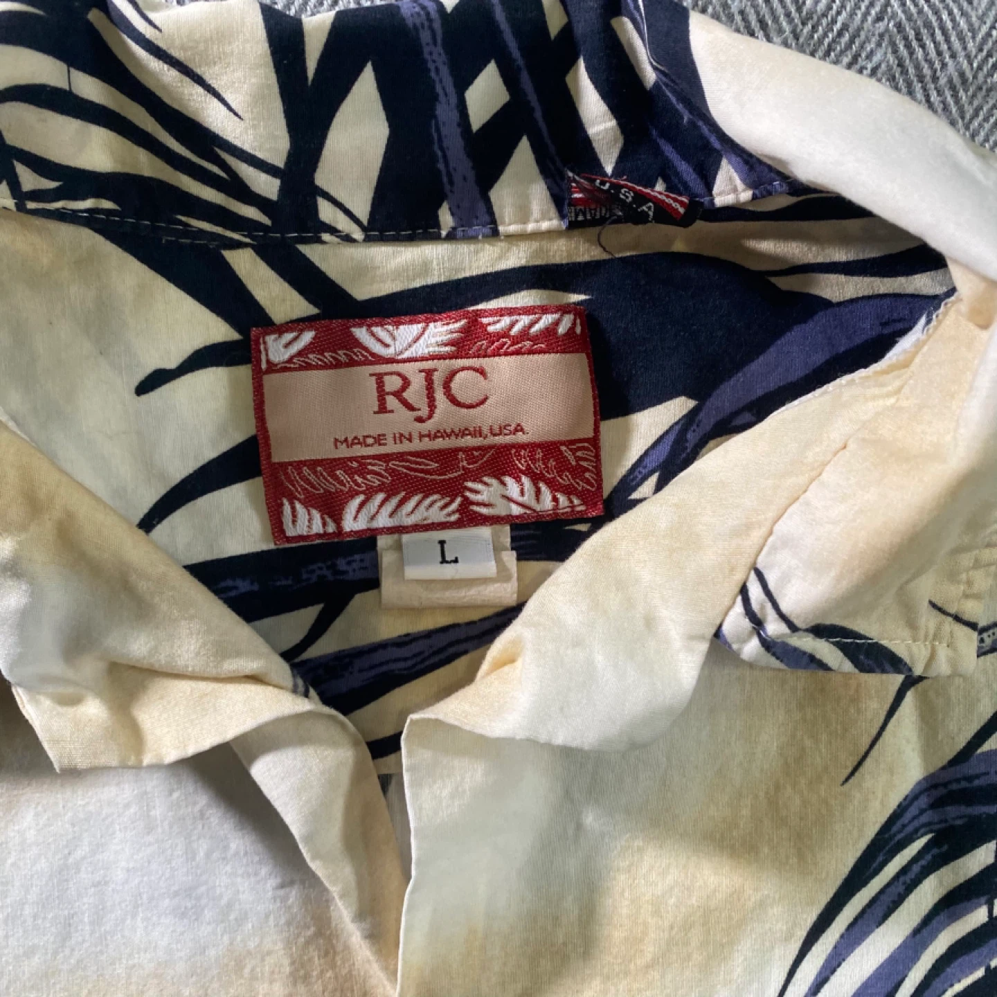 RJC Hawaiian Shirt Size L - photo 3