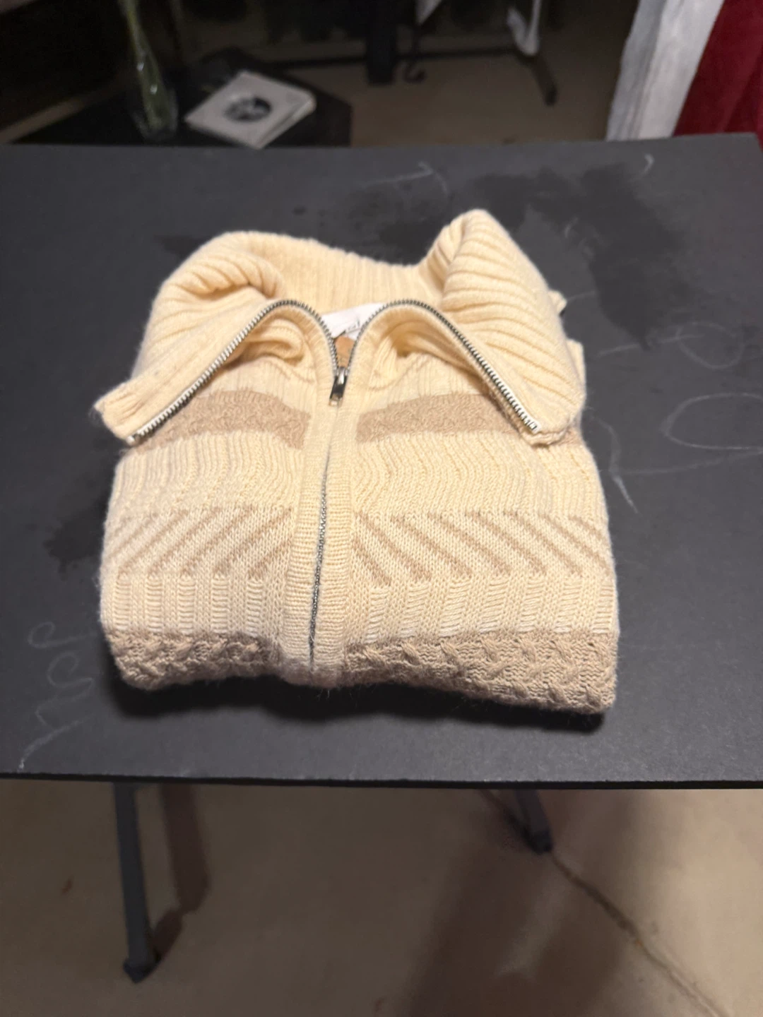 Heartloom Zip Up Cardigan Sweater Size S - photo 5