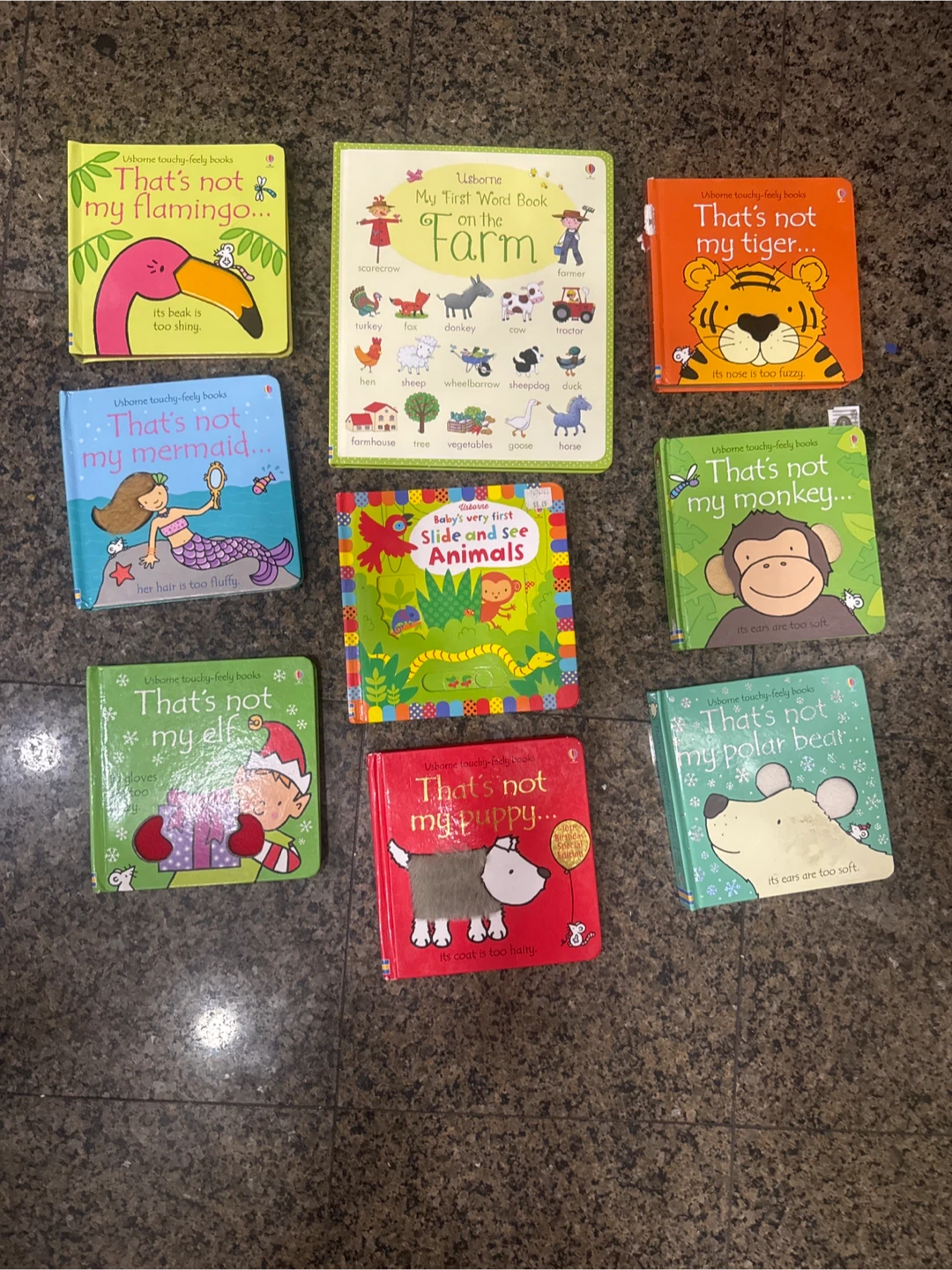 Usborne That's Not My... Touchy-Feely Books Collection