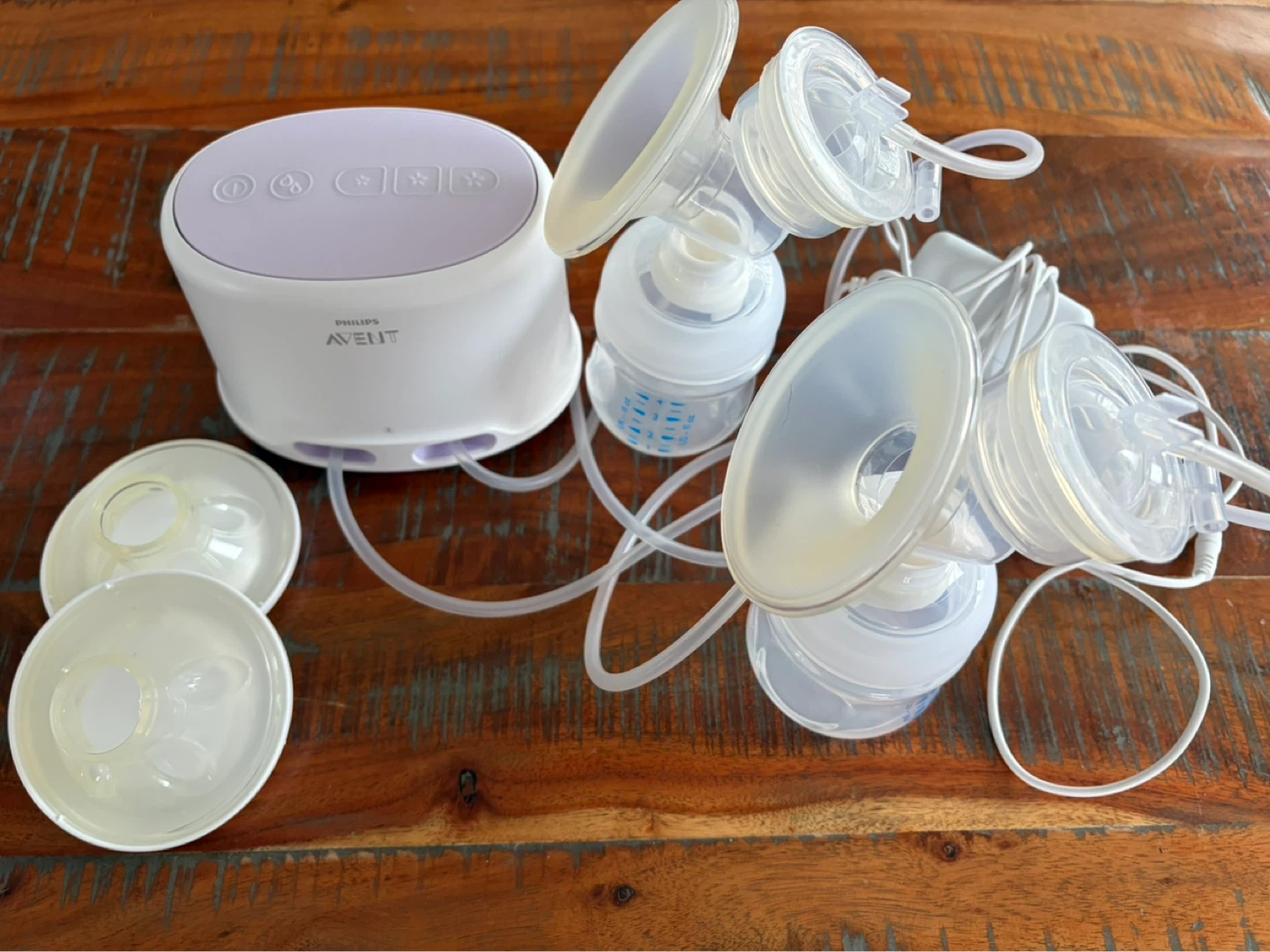 Philips Avent Double Electric Breast Pump with Bottles - photo 3