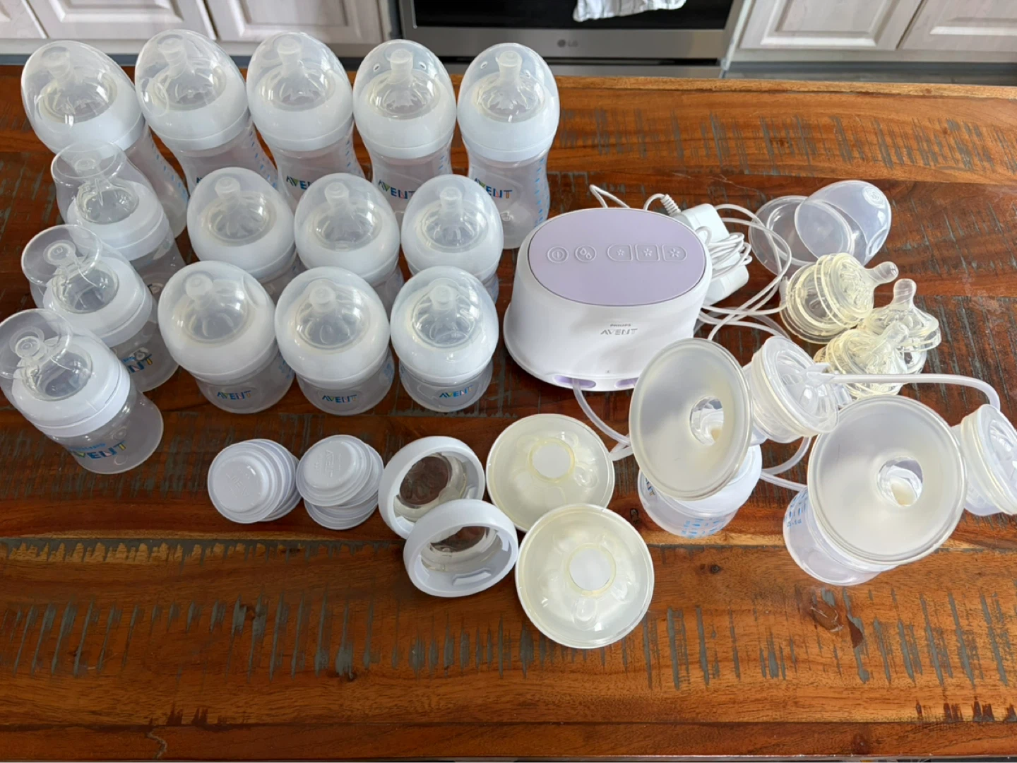 Philips Avent Double Electric Breast Pump with Bottles - photo 2