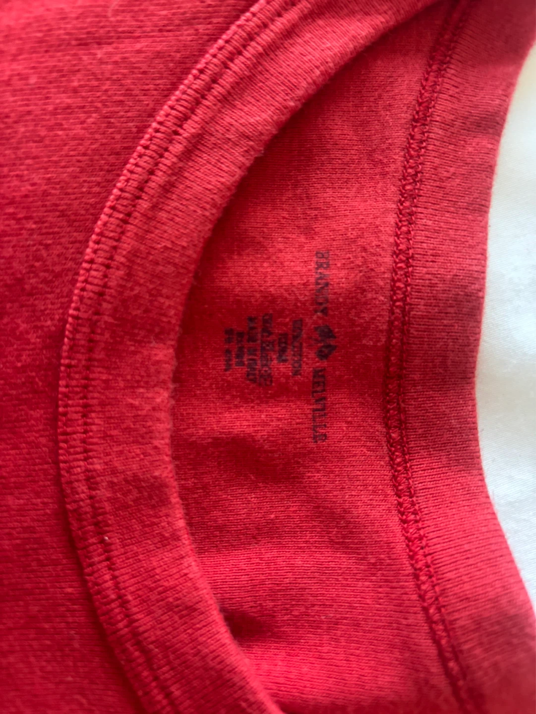 Brandy Melville Red Teddy Bear Graphic T-Shirt