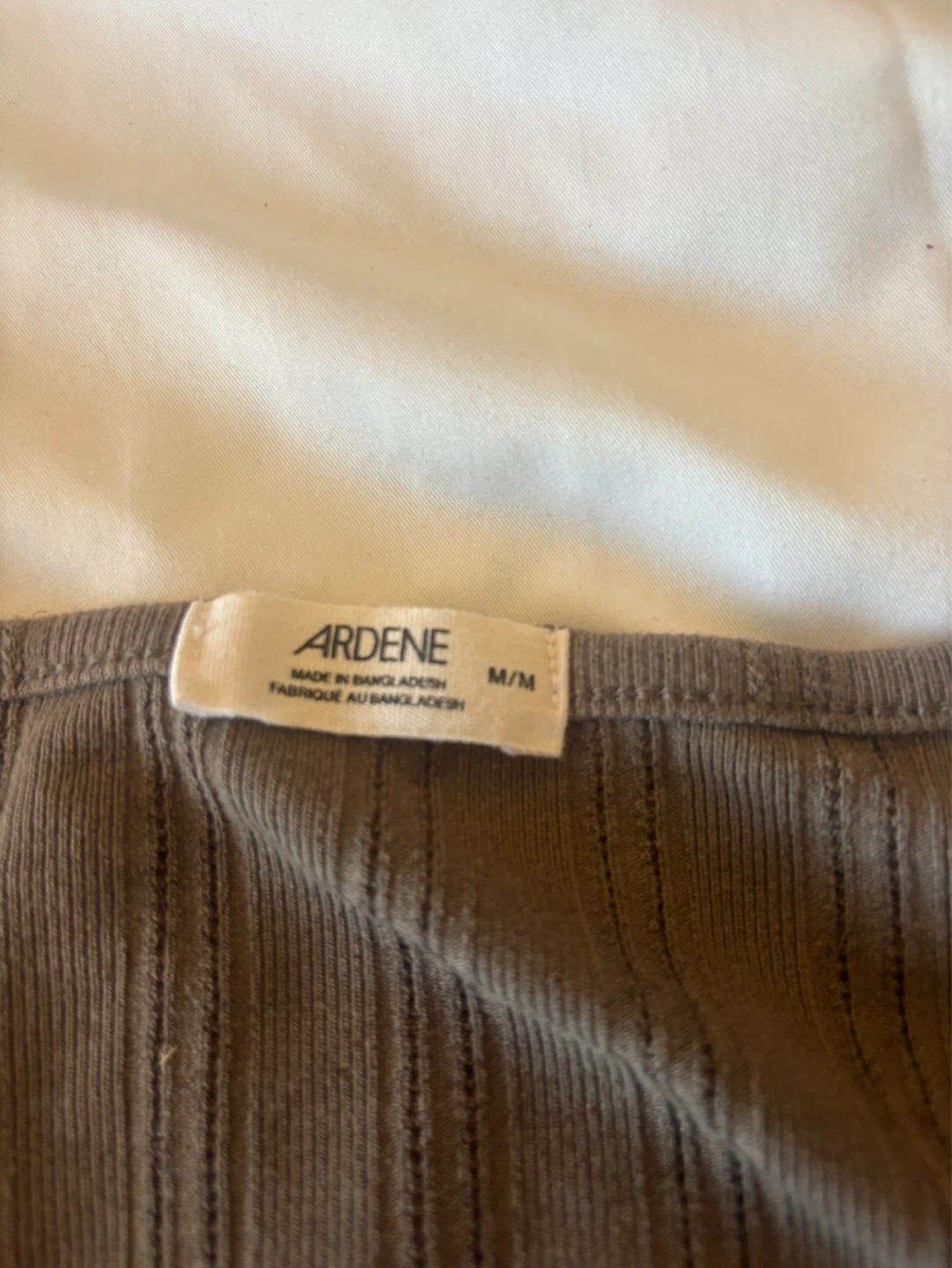ARDENE Ribbed Long Sleeve Top M/M - photo 2