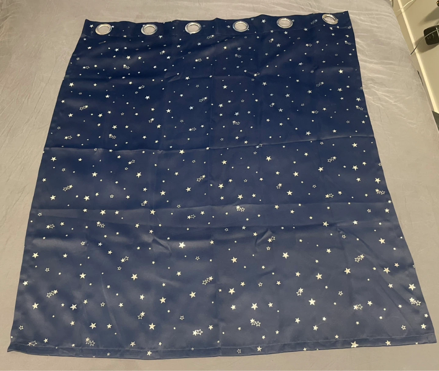 Navy Star Print Blackout Curtains (4 Panels) - photo 5