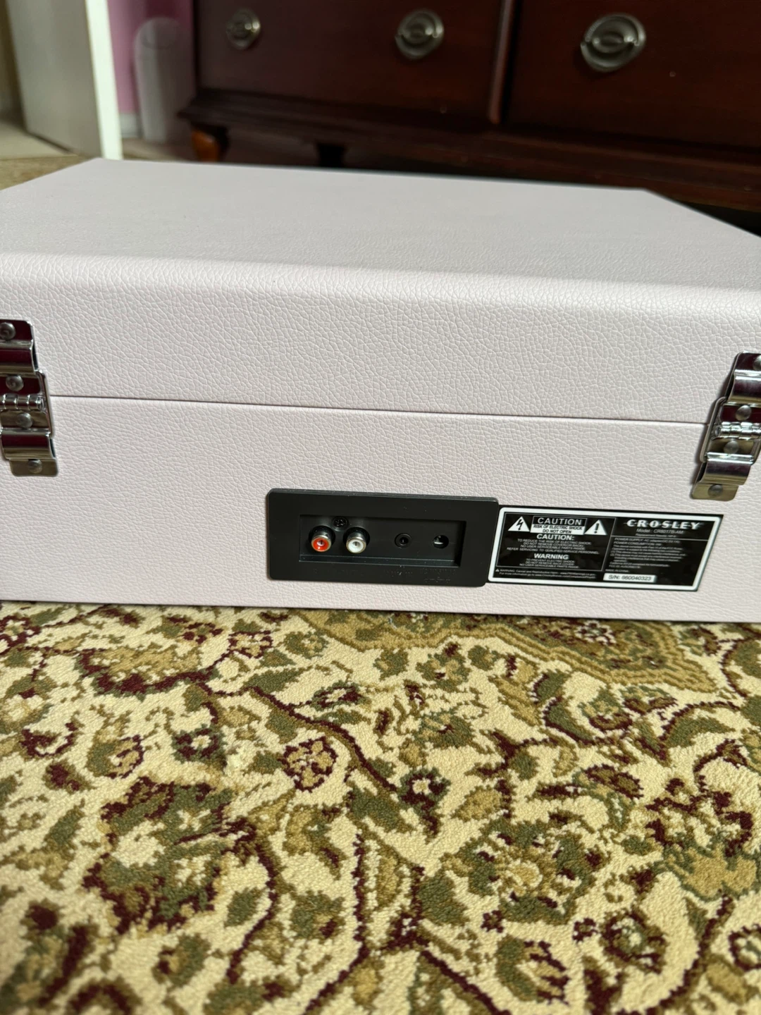 Crosley Pink Record Player with MF DOOM & Future Vinyl - photo 4