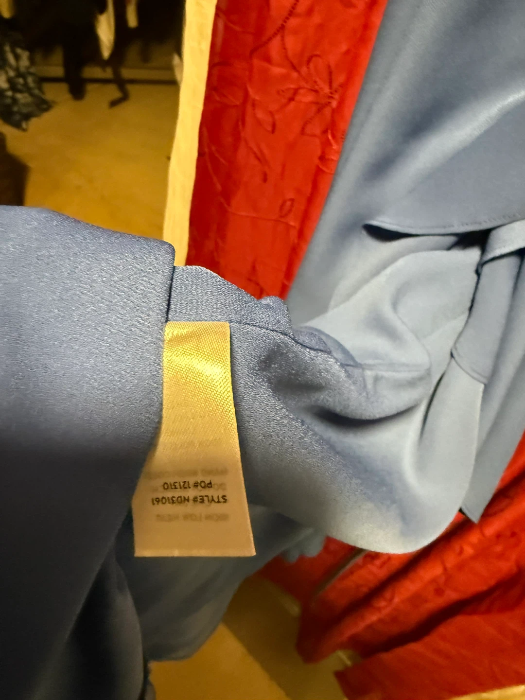 Lulus Blue Ruffle Wrap Maxi Dress - photo 3