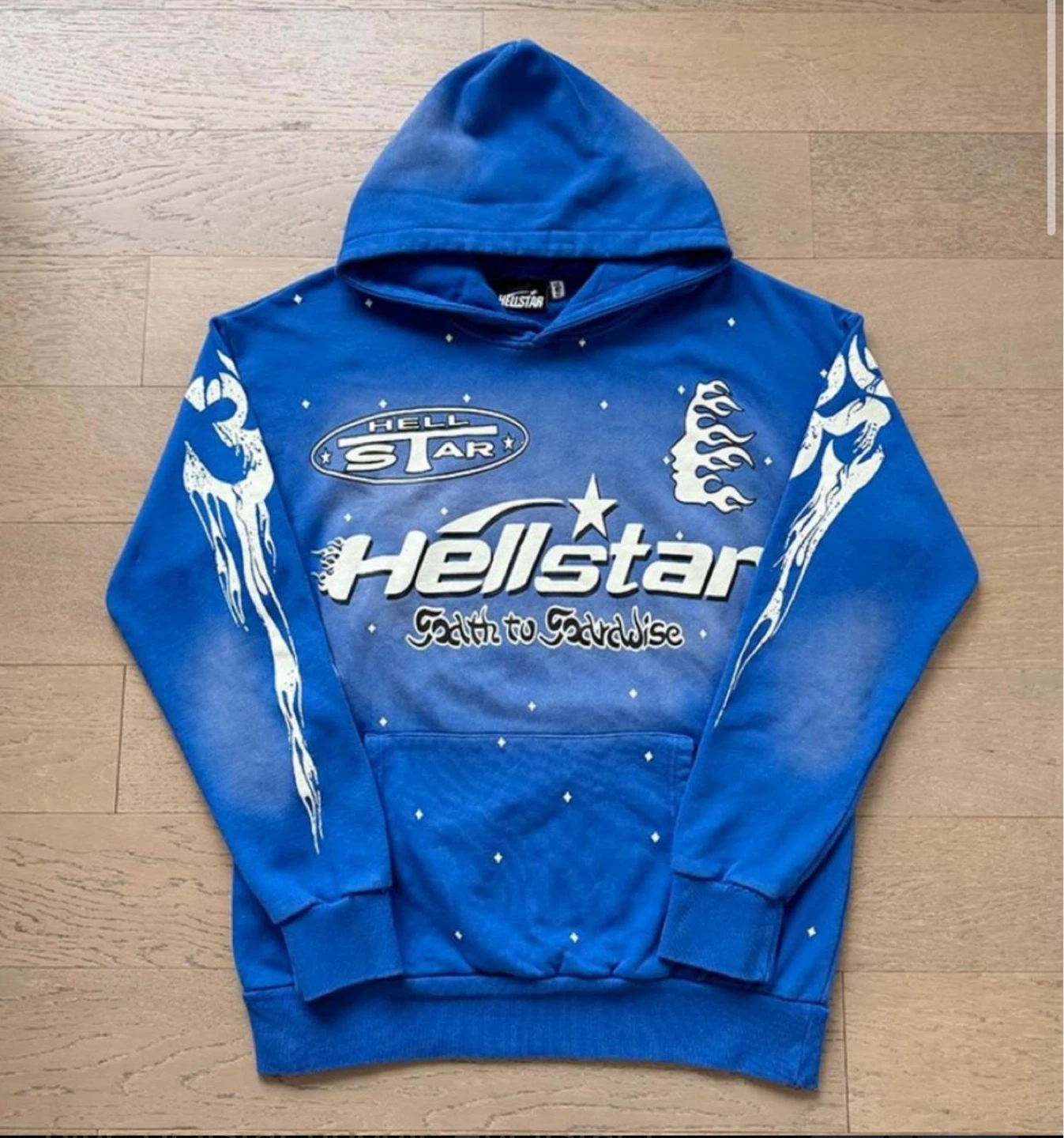 Hellstar Blue Hoodie
