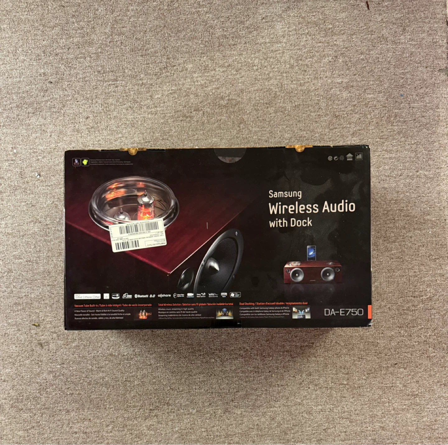 Samsung Wireless Audio with Dock DA-E750