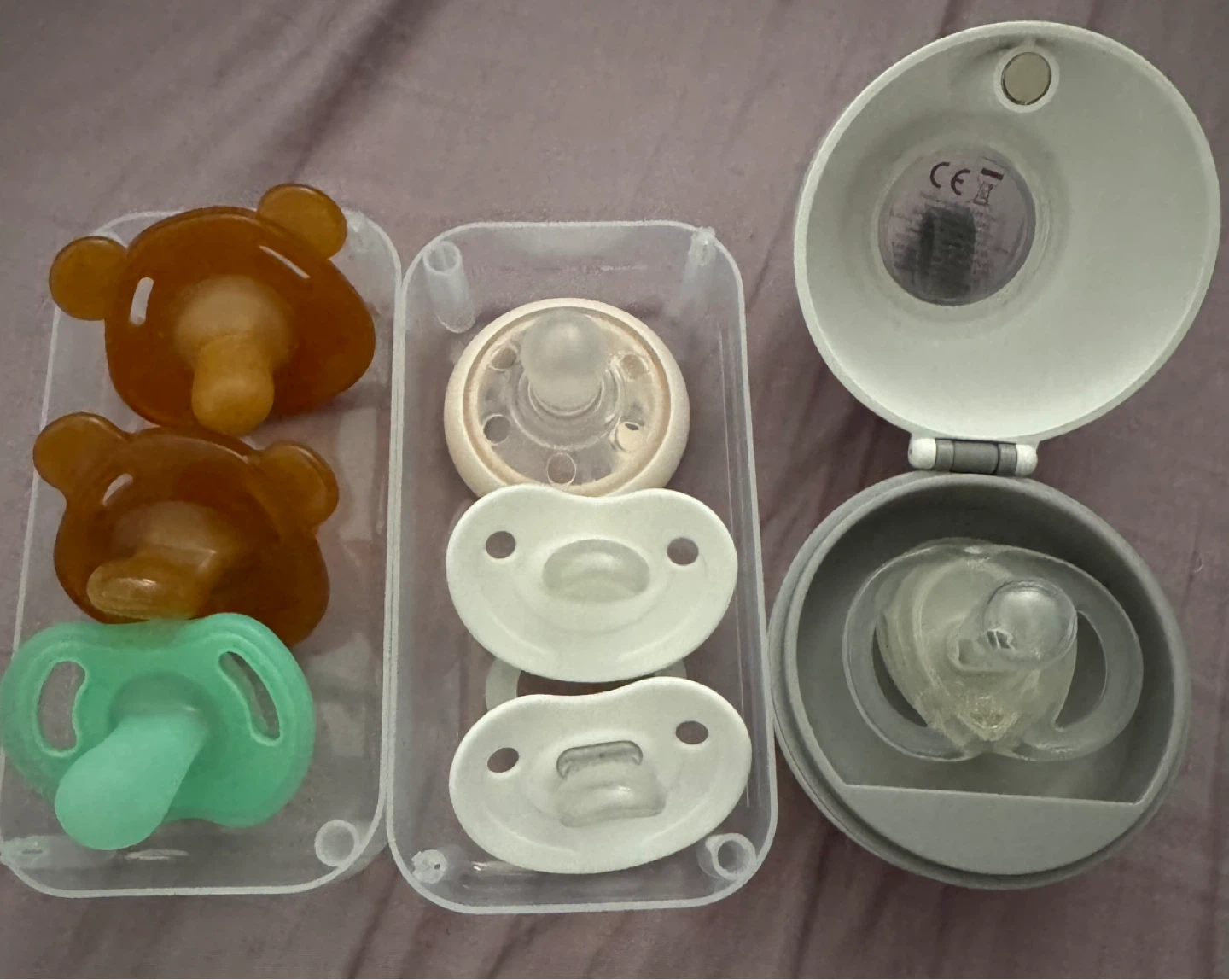 Assorted Baby Bottles and Pacifiers - photo 2