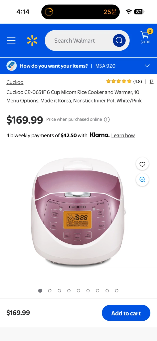 CUCKOO CR-0631F 6 Cup Rice Cooker and Warmer - White/Pink - photo 4