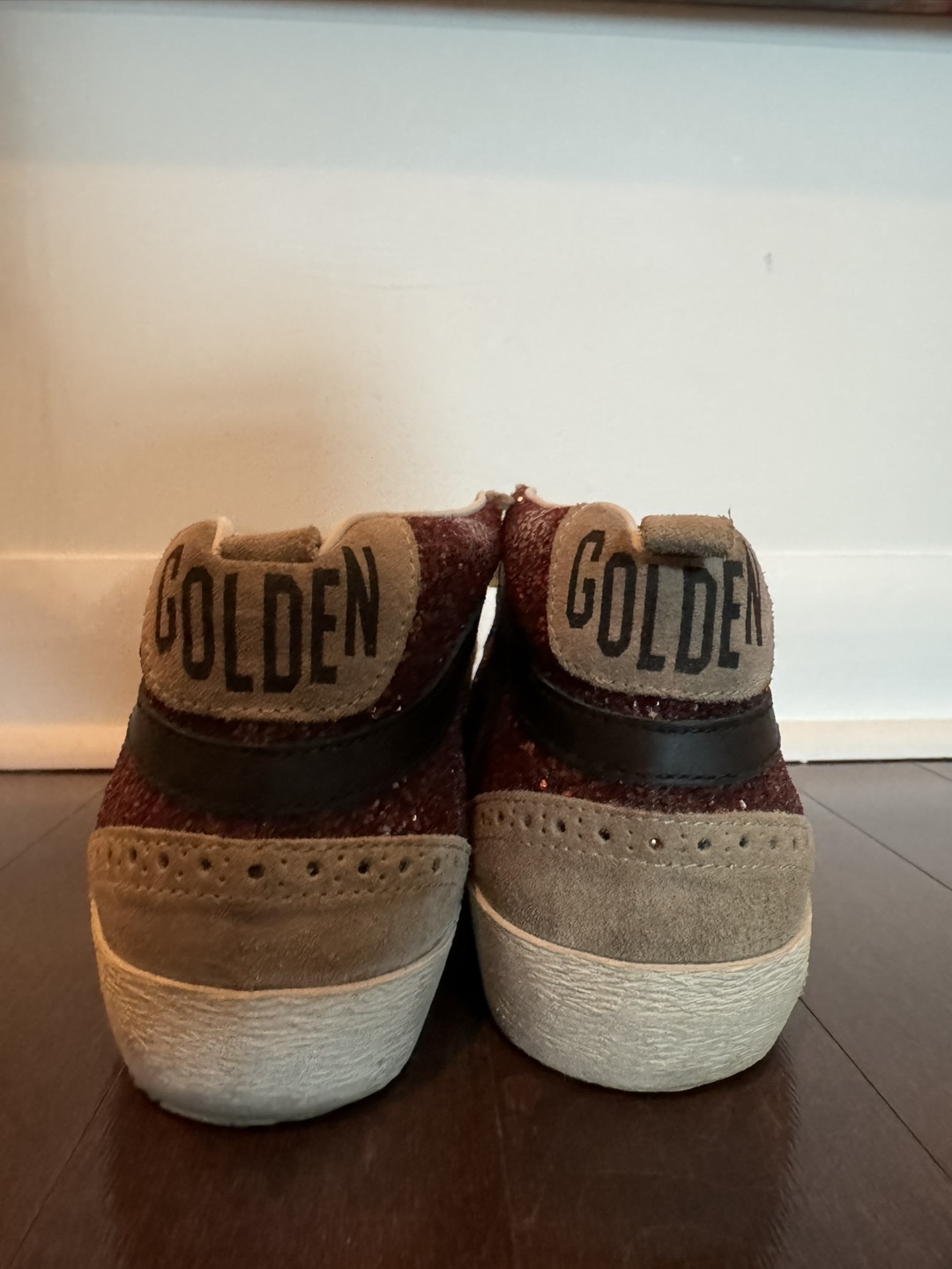 Golden Goose Mid Star Glitter Sneakers - photo 5