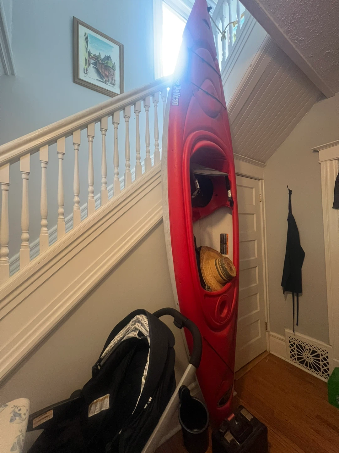 Pelican Red Kayak