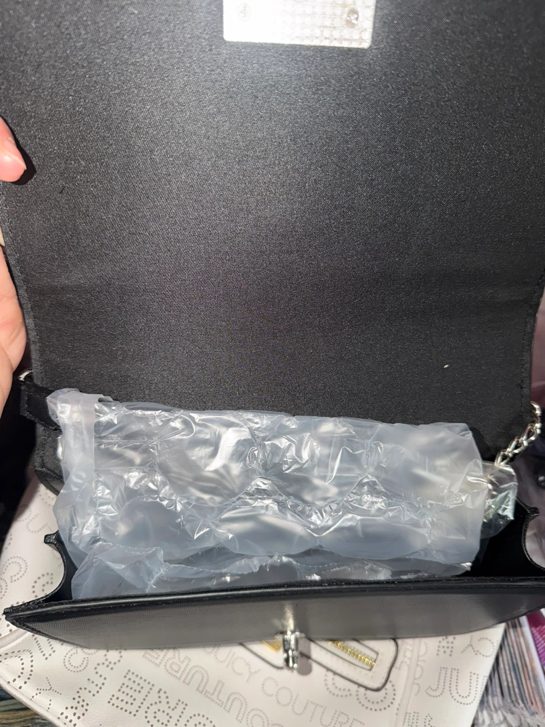 2 Vegan Quilted Chain Crossbody Bag - photo 4