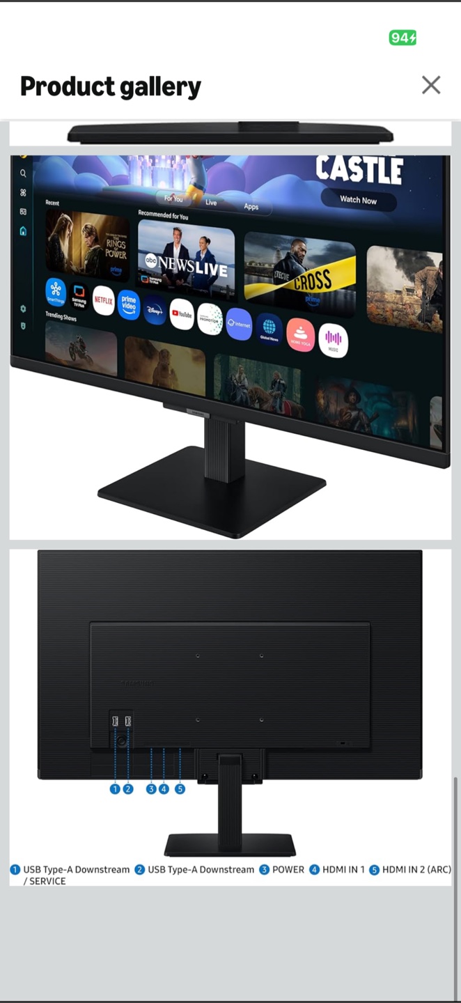 Samsung Smart Monitor M5 - photo 2