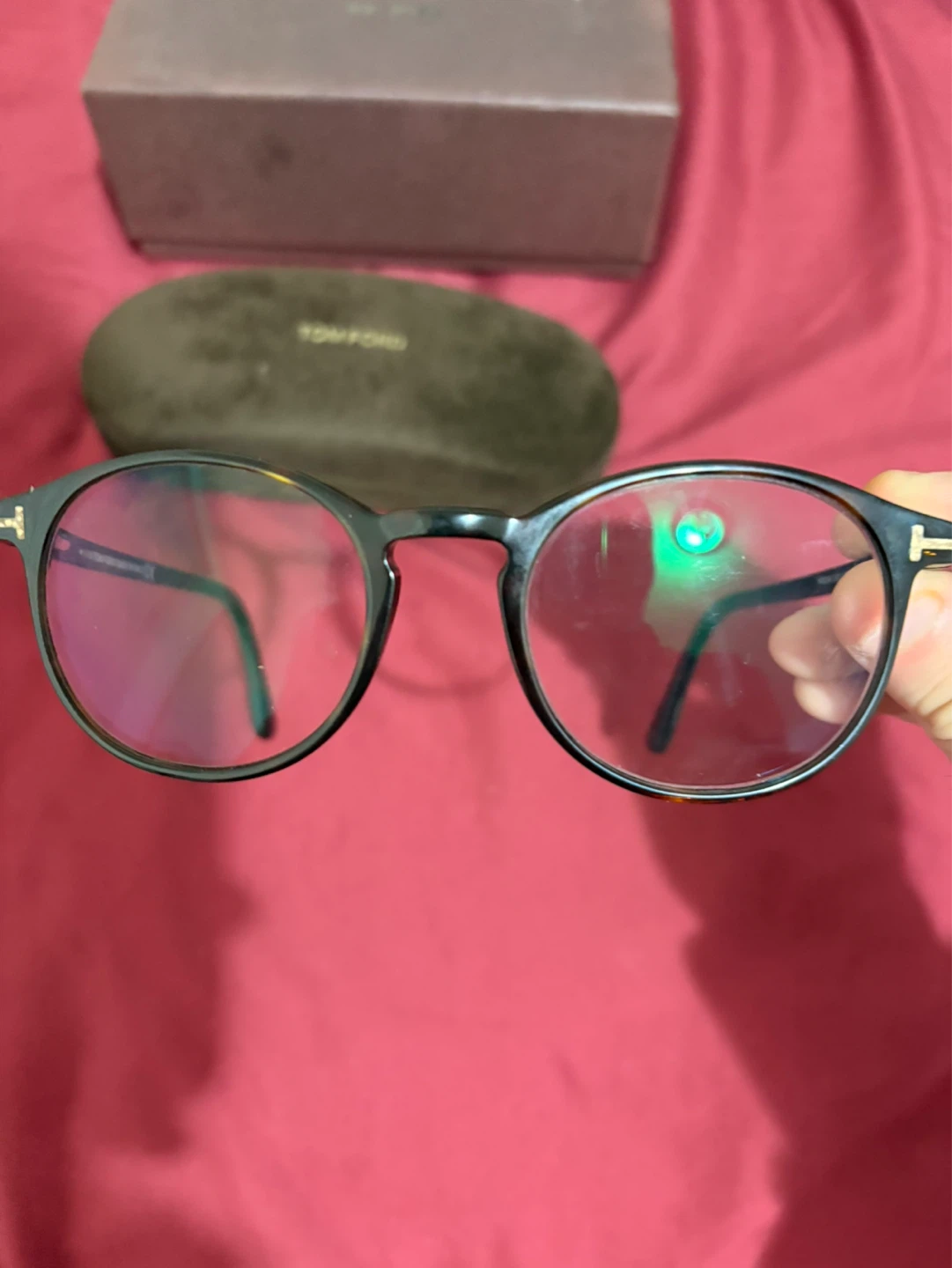 Tom Ford Eyeglasses with Case and Box - photo 4