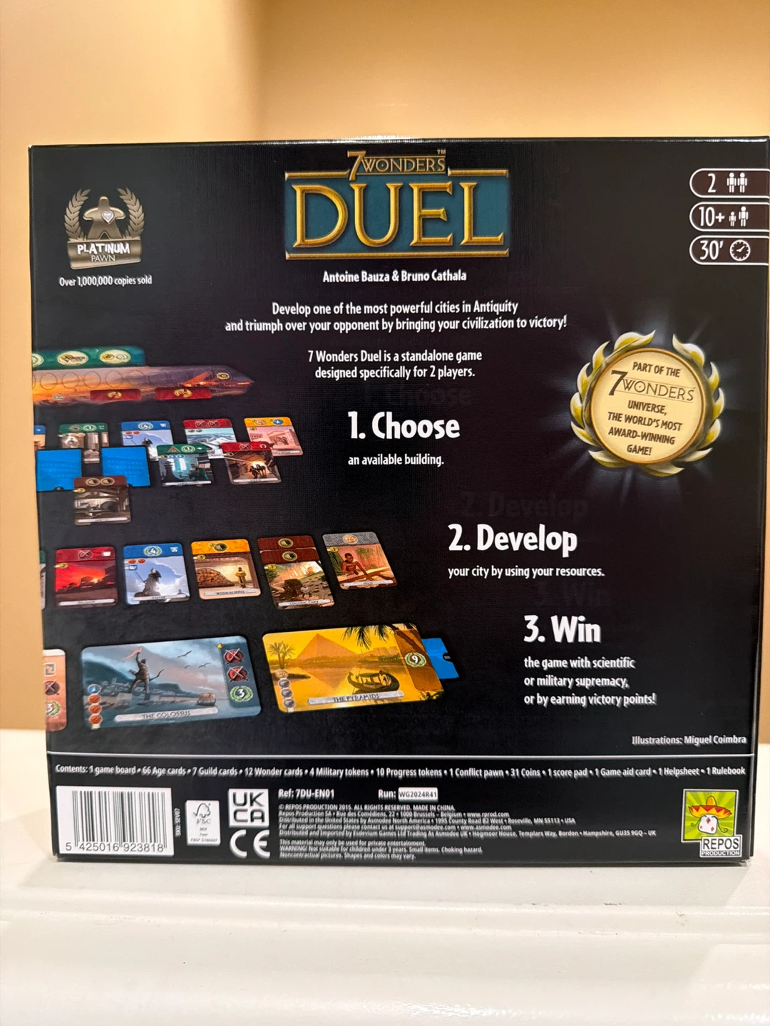 7 Wonders Duel Board Game - photo 2
