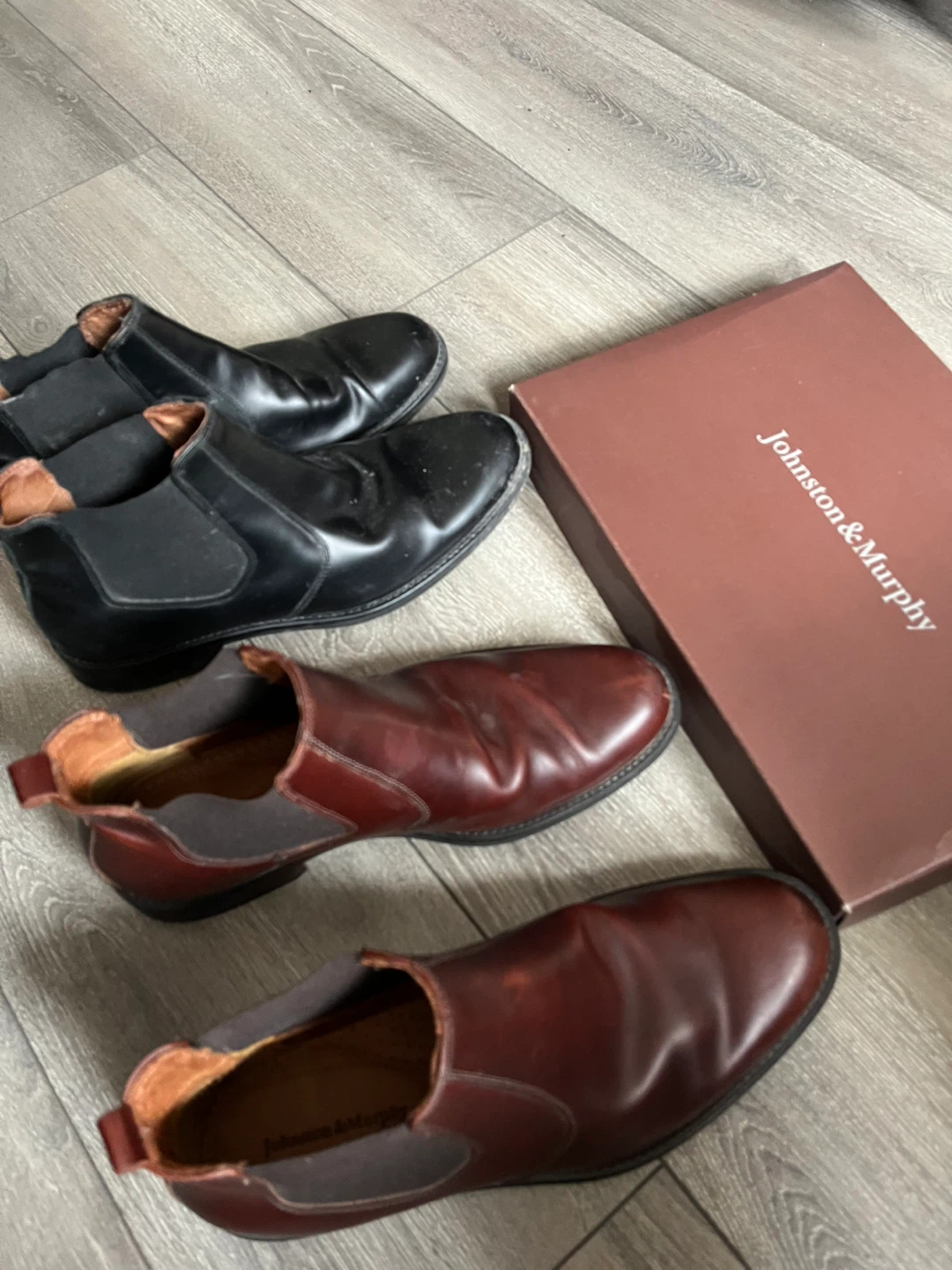 Johnston & Murphy Corvellboot DKB RN Chelsea Boots Size 10