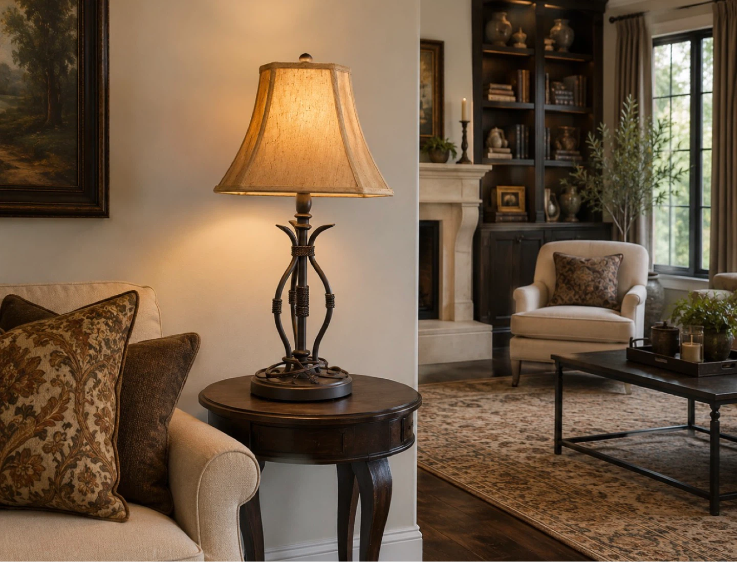 Vintage Style Table Lamp