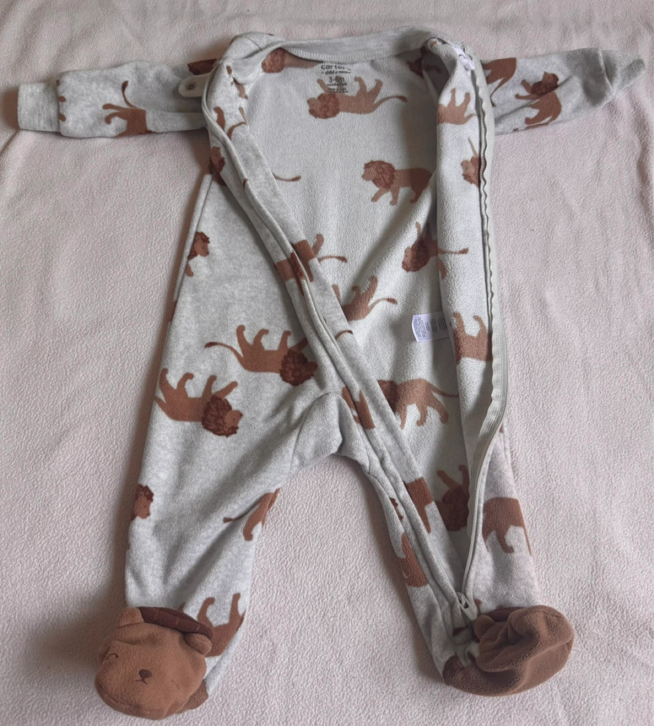 Carters Baby Sleepers 3-6M - photo 2